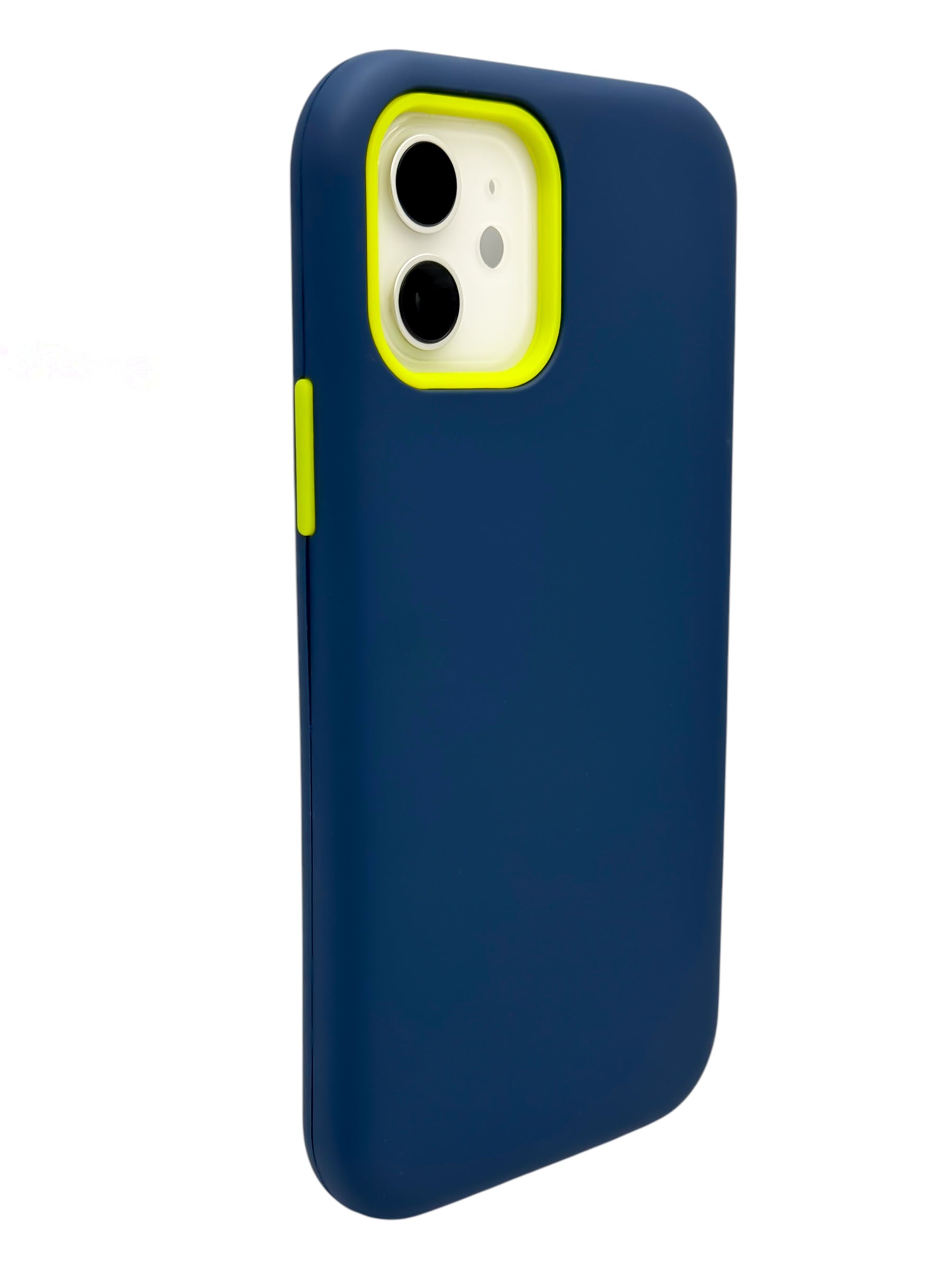 Funda Para iPhone 12 (6.1) Y 12 Pro (6.1) con marco frontal desarmable color Azul Marino