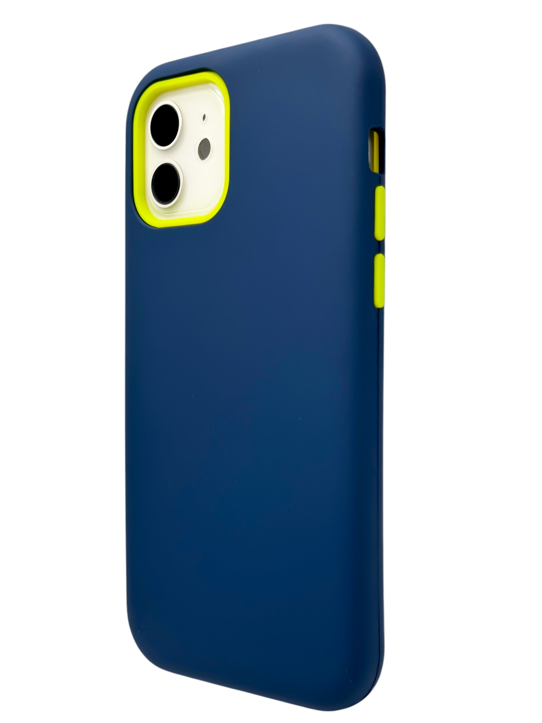 Funda Para iPhone 12 (6.1) Y 12 Pro (6.1) con marco frontal desarmable color Azul Marino