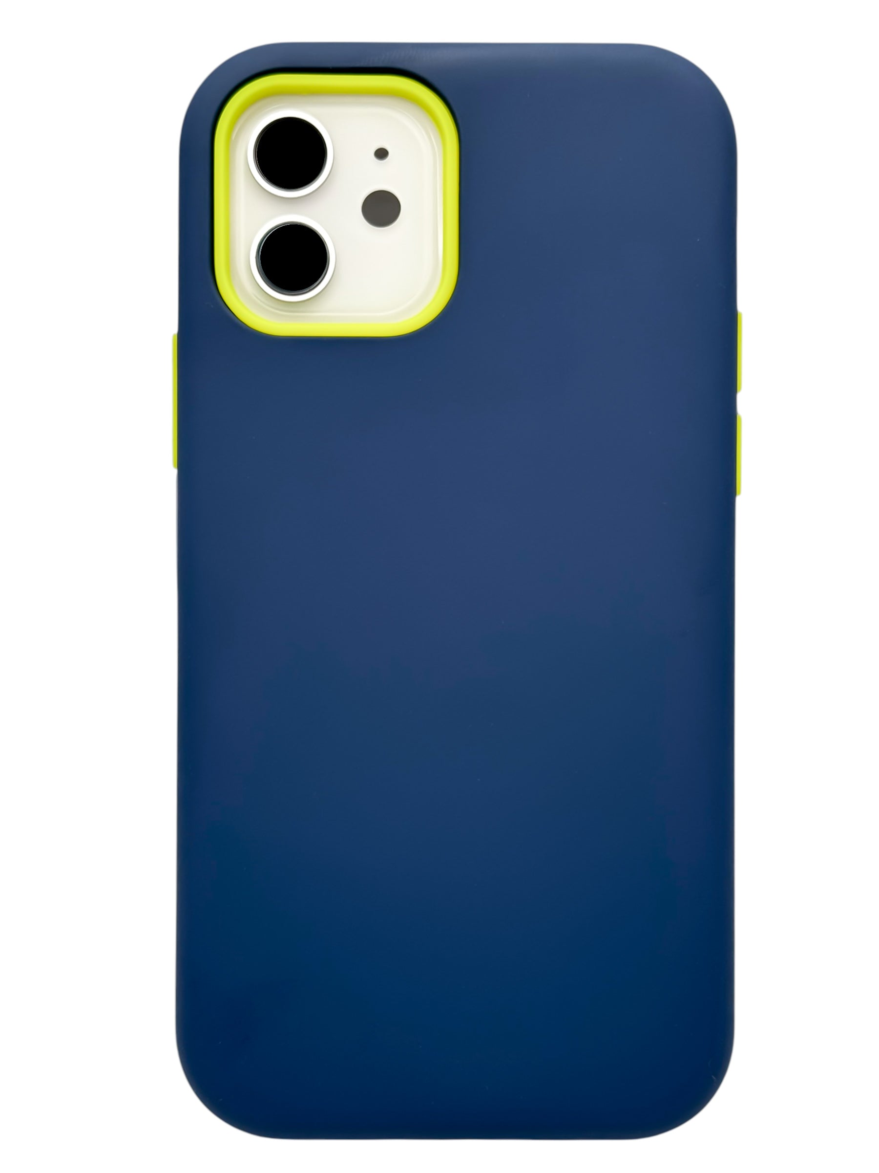 Funda Para iPhone 12 (6.1) Y 12 Pro (6.1) con marco frontal desarmable color Azul Marino
