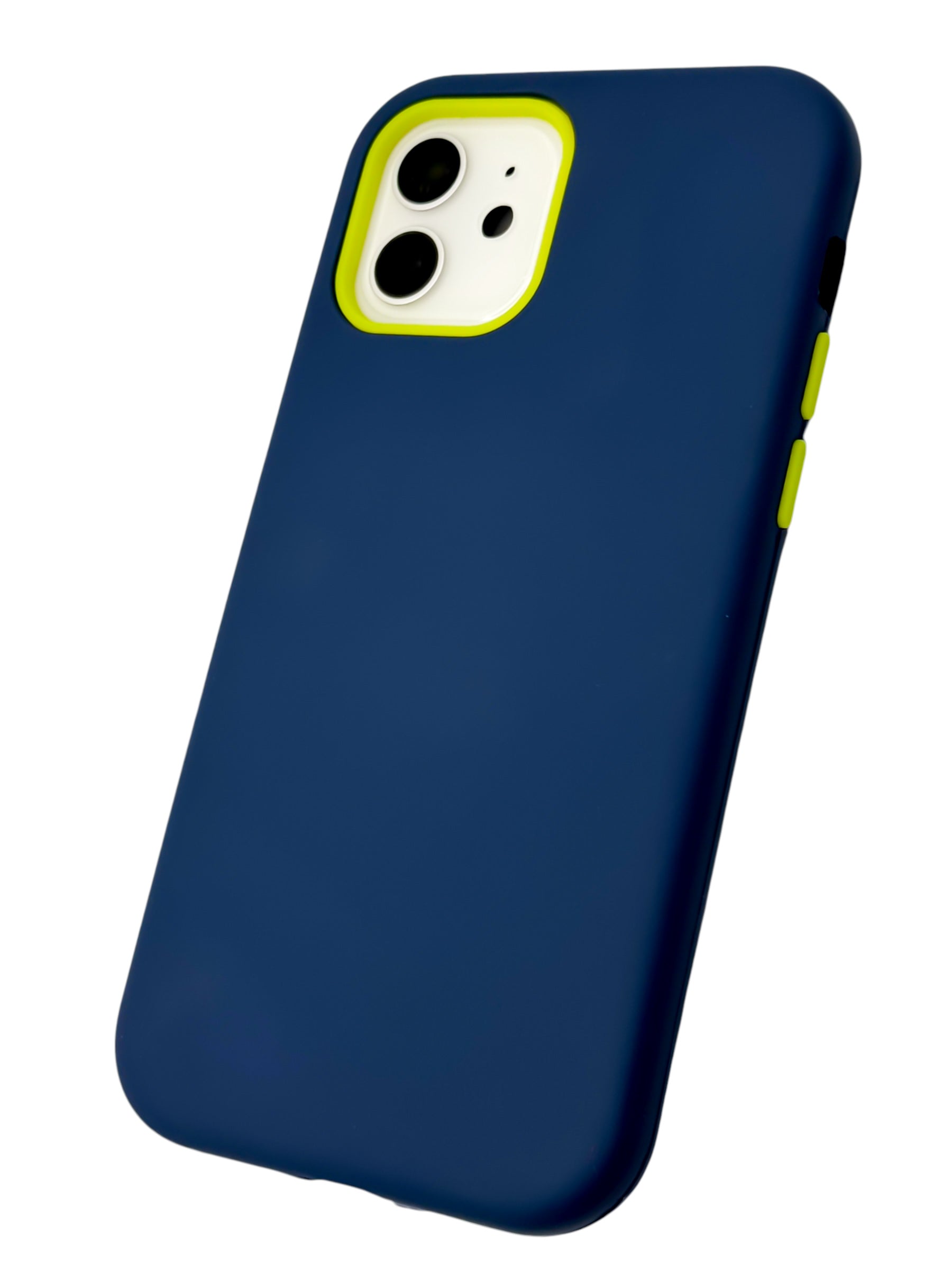 Funda Para iPhone 12 (6.1) Y 12 Pro (6.1) con marco frontal desarmable color Azul Marino
