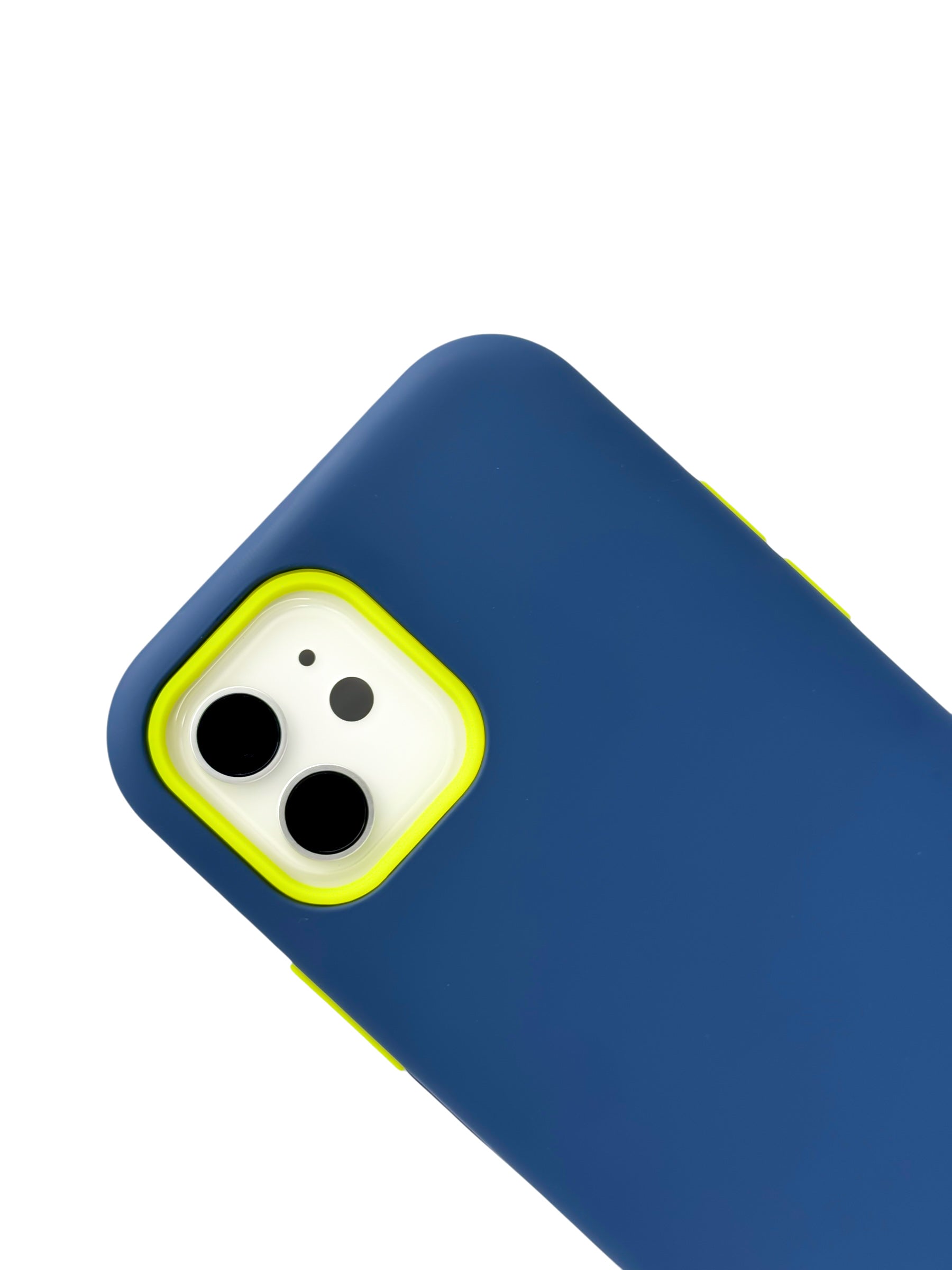 Funda Para iPhone 12 (6.1) Y 12 Pro (6.1) con marco frontal desarmable color Azul Marino