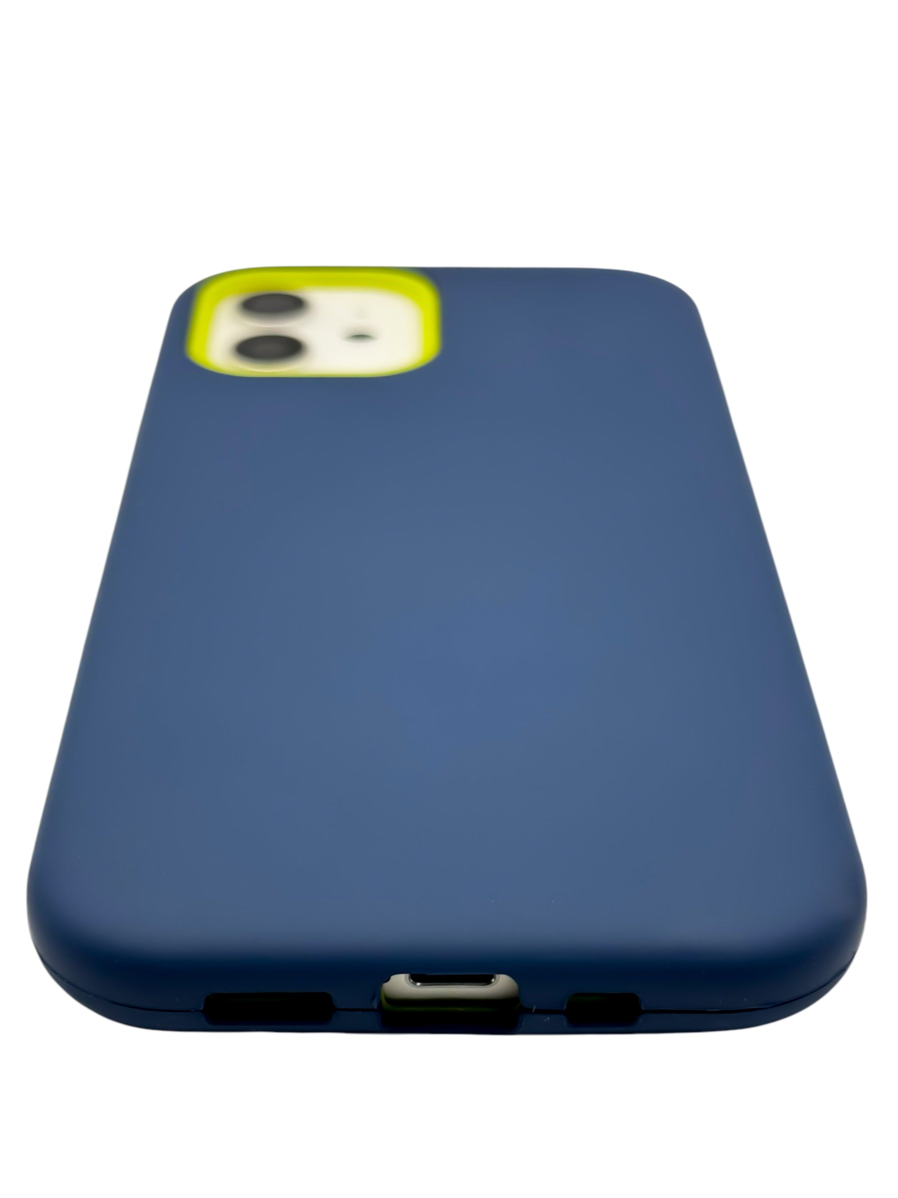 Funda Para iPhone 12 (6.1) Y 12 Pro (6.1) con marco frontal desarmable color Azul Marino