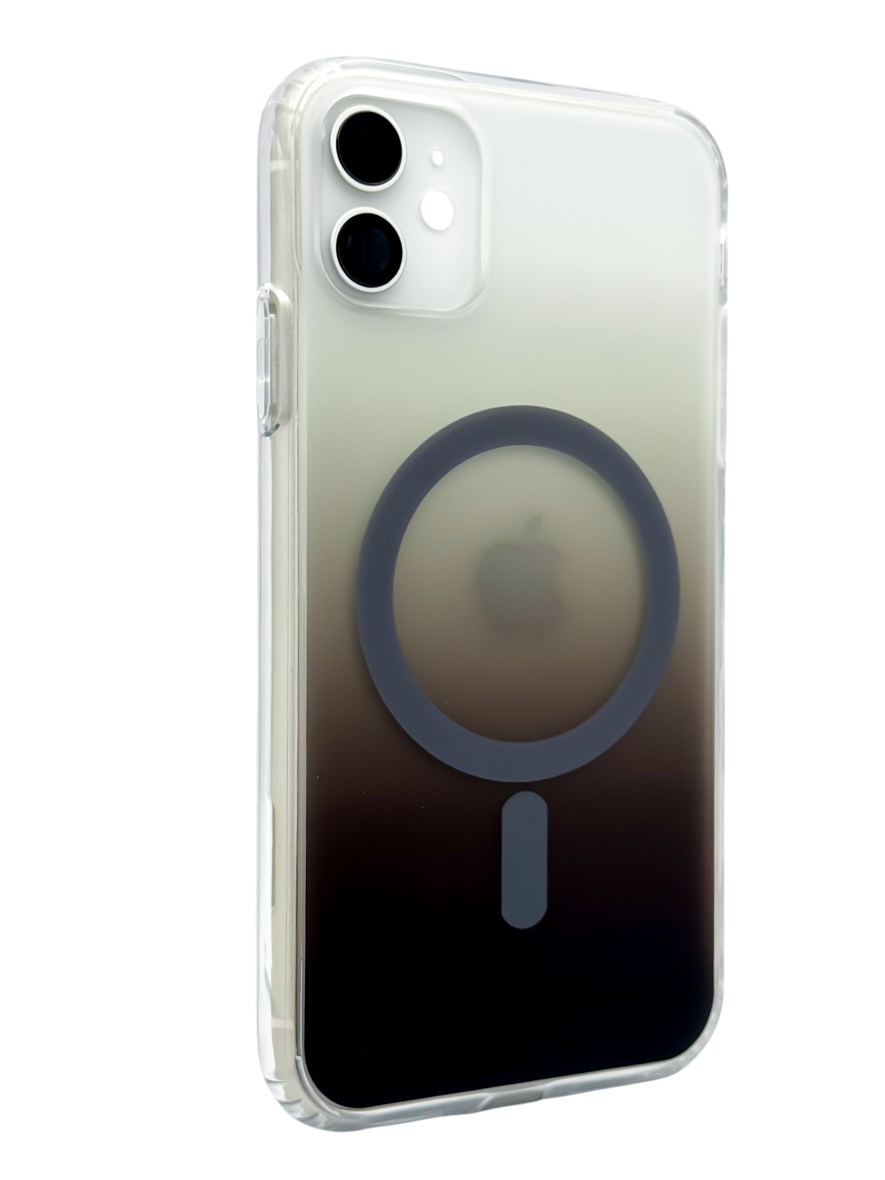 Funda Para iPhone 11 normal (6.1) Rígida Con Magsafe Efecto Degradado cafe