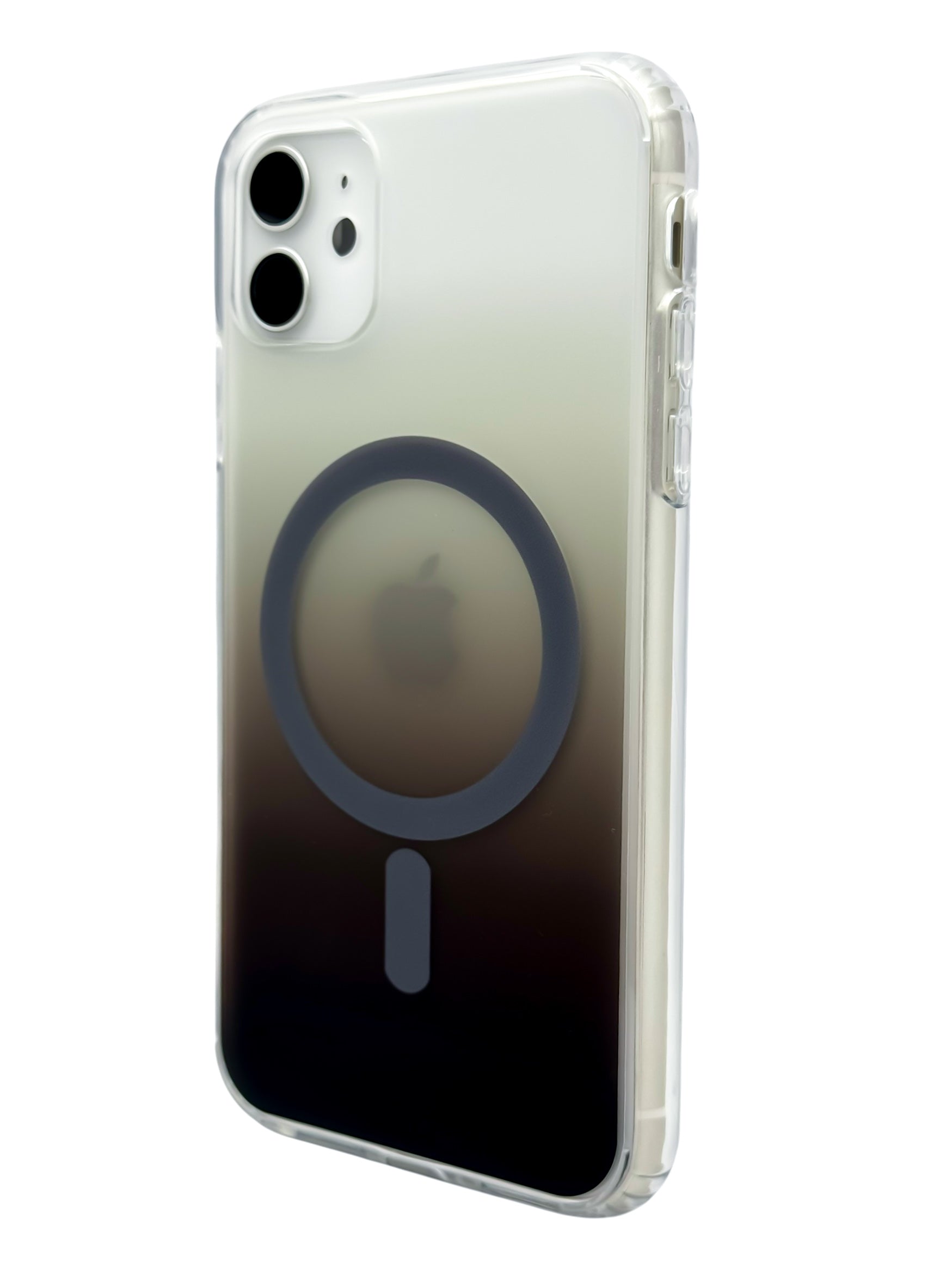 Funda Para iPhone 11 normal (6.1) Rígida Con Magsafe Efecto Degradado cafe