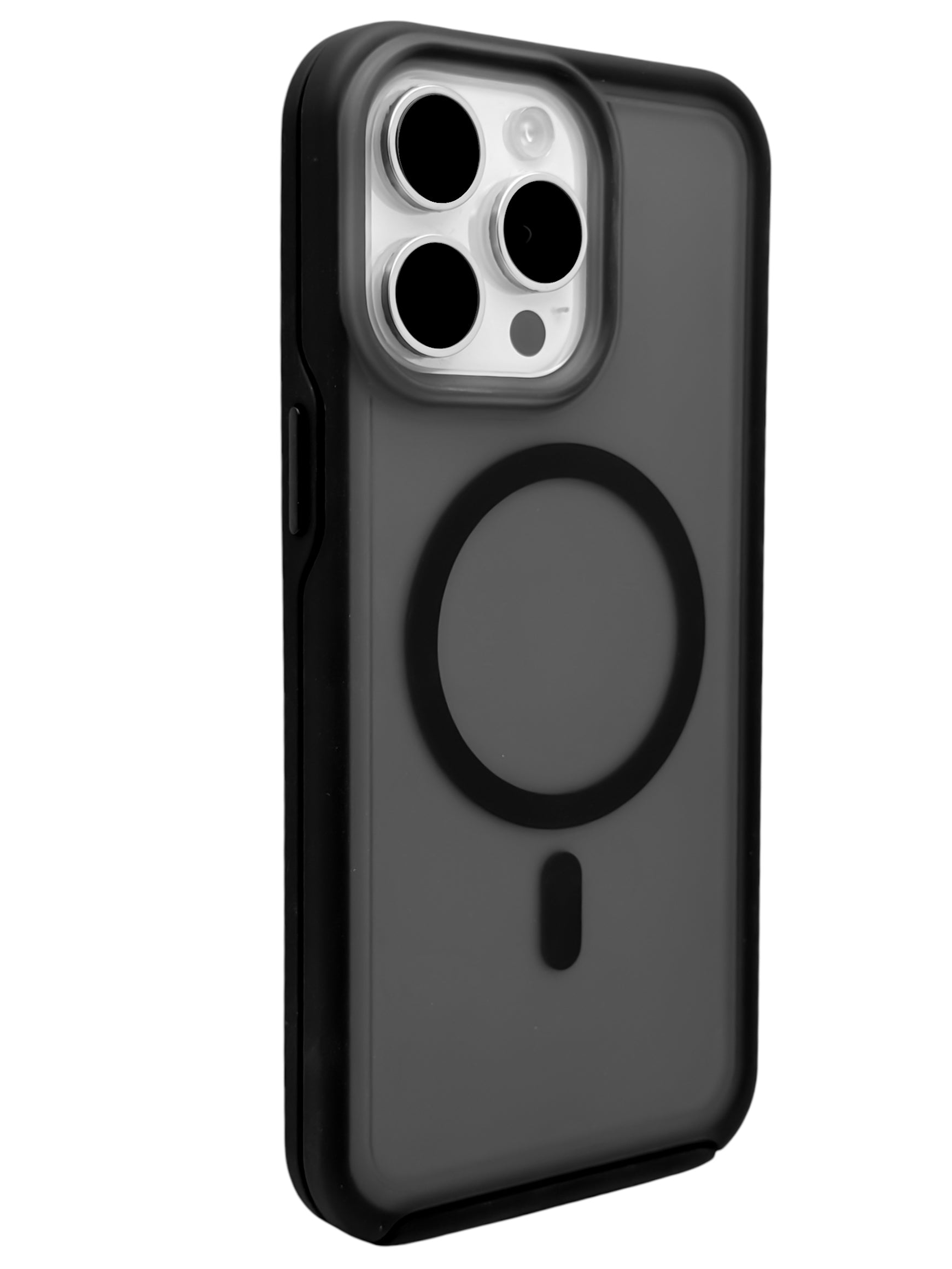 Funda Para iPhone 15 PRO normal Rigida Compatible Con Magsafe Color Negro