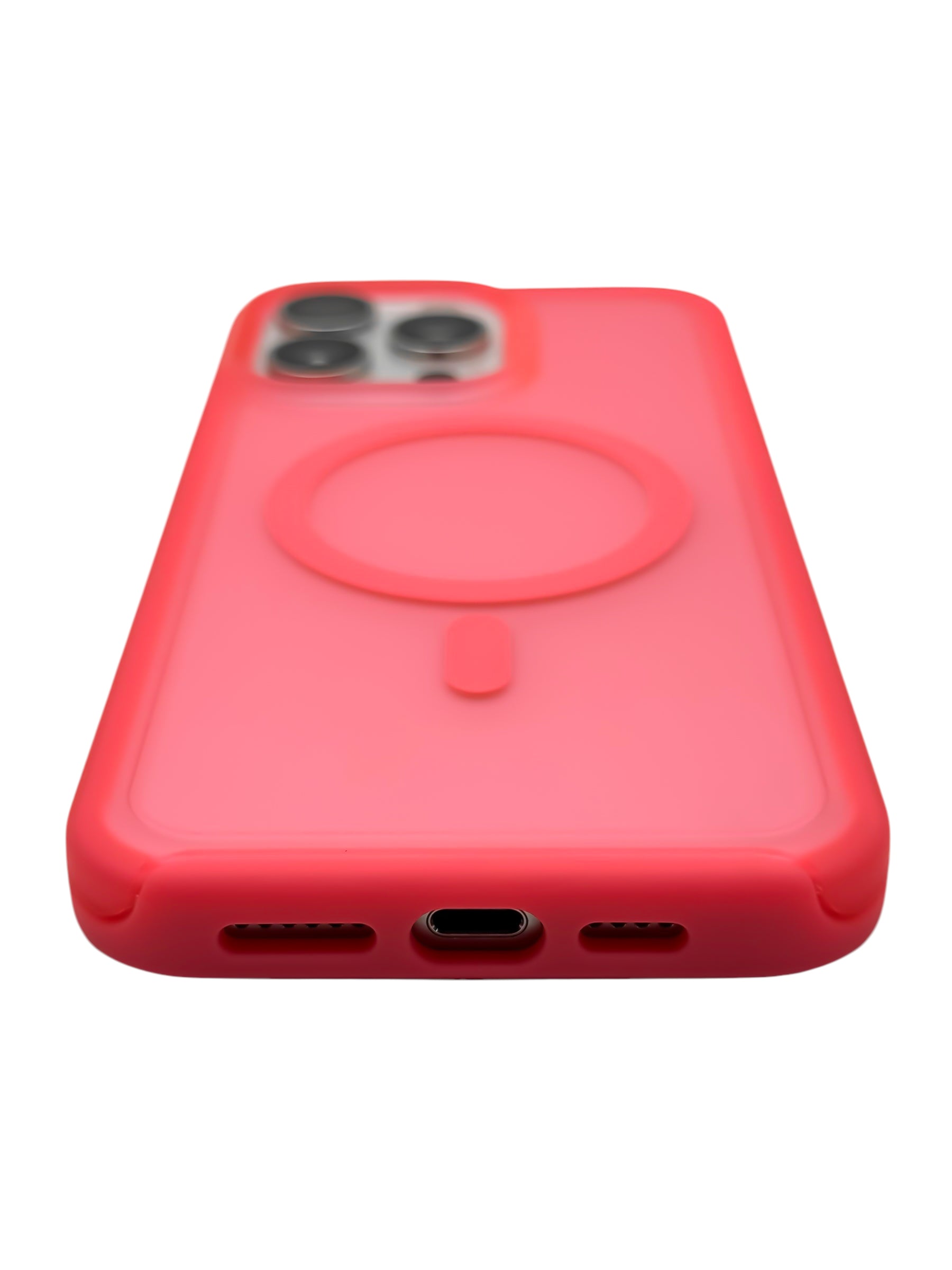 Funda Para iPhone 15 Pro Max Rigida Compatible Con Magsafe Color Rosa