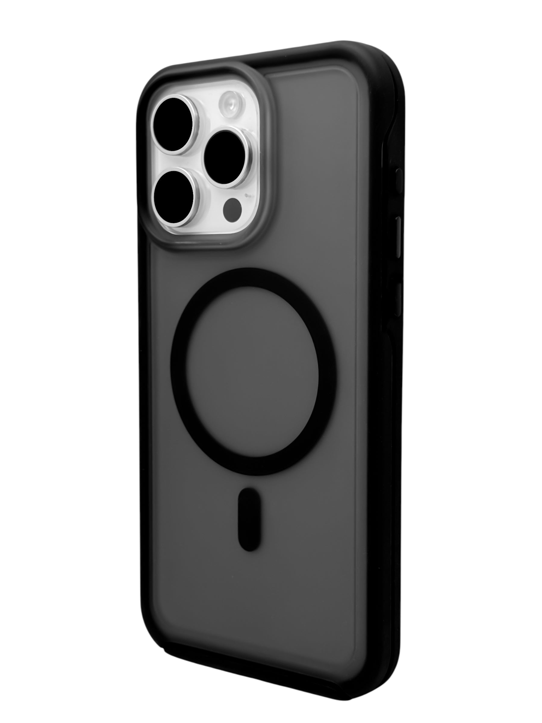 Funda Para iPhone 15 PRO normal Rigida Compatible Con Magsafe Color Negro