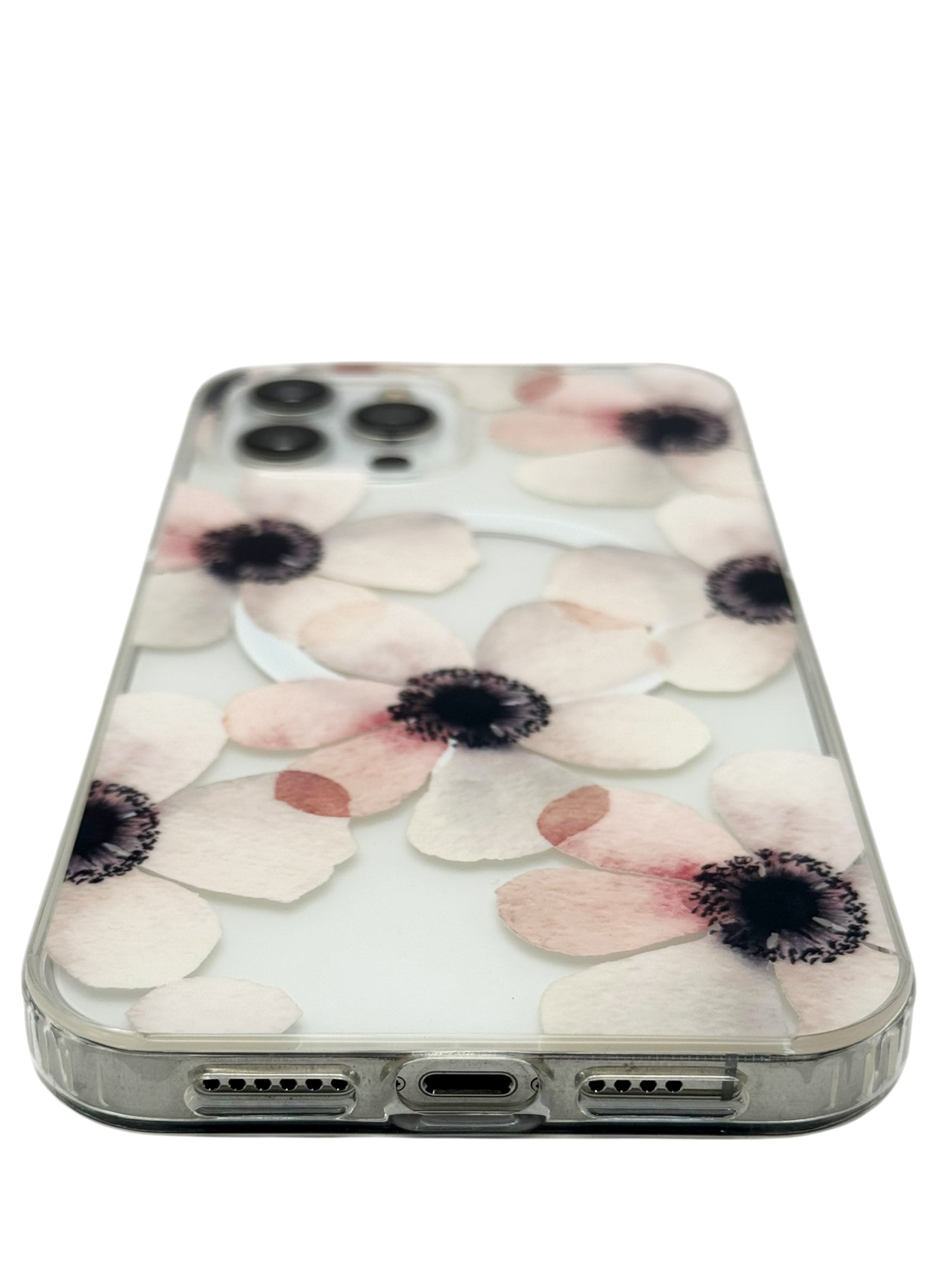 Funda para iPhone 12 PRO MAX (6.7) con Magsafe diseño Flores Rosas