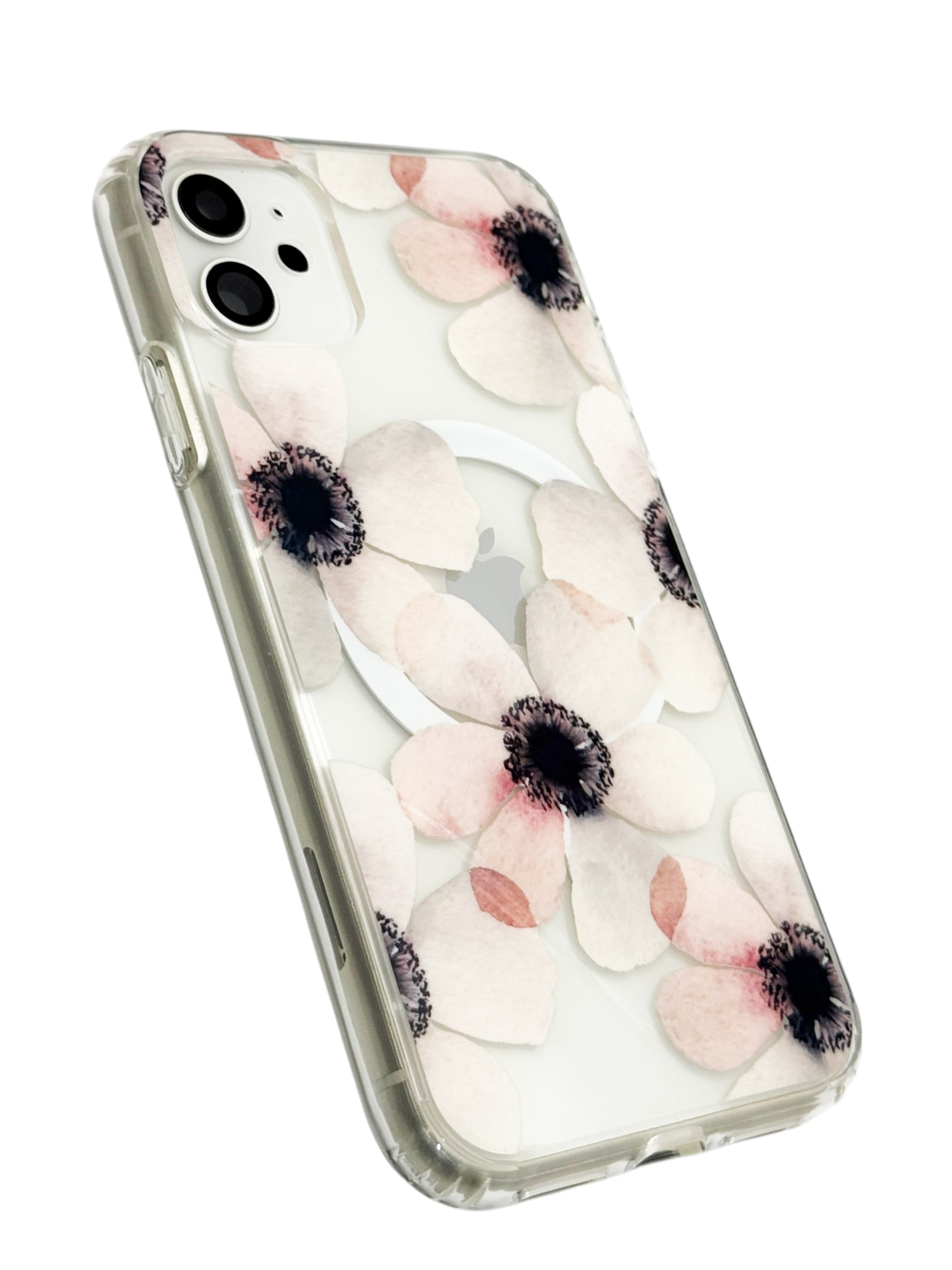 Funda para iPhone 11 normal (6.1) con Magsafe diseño Flores Rosas