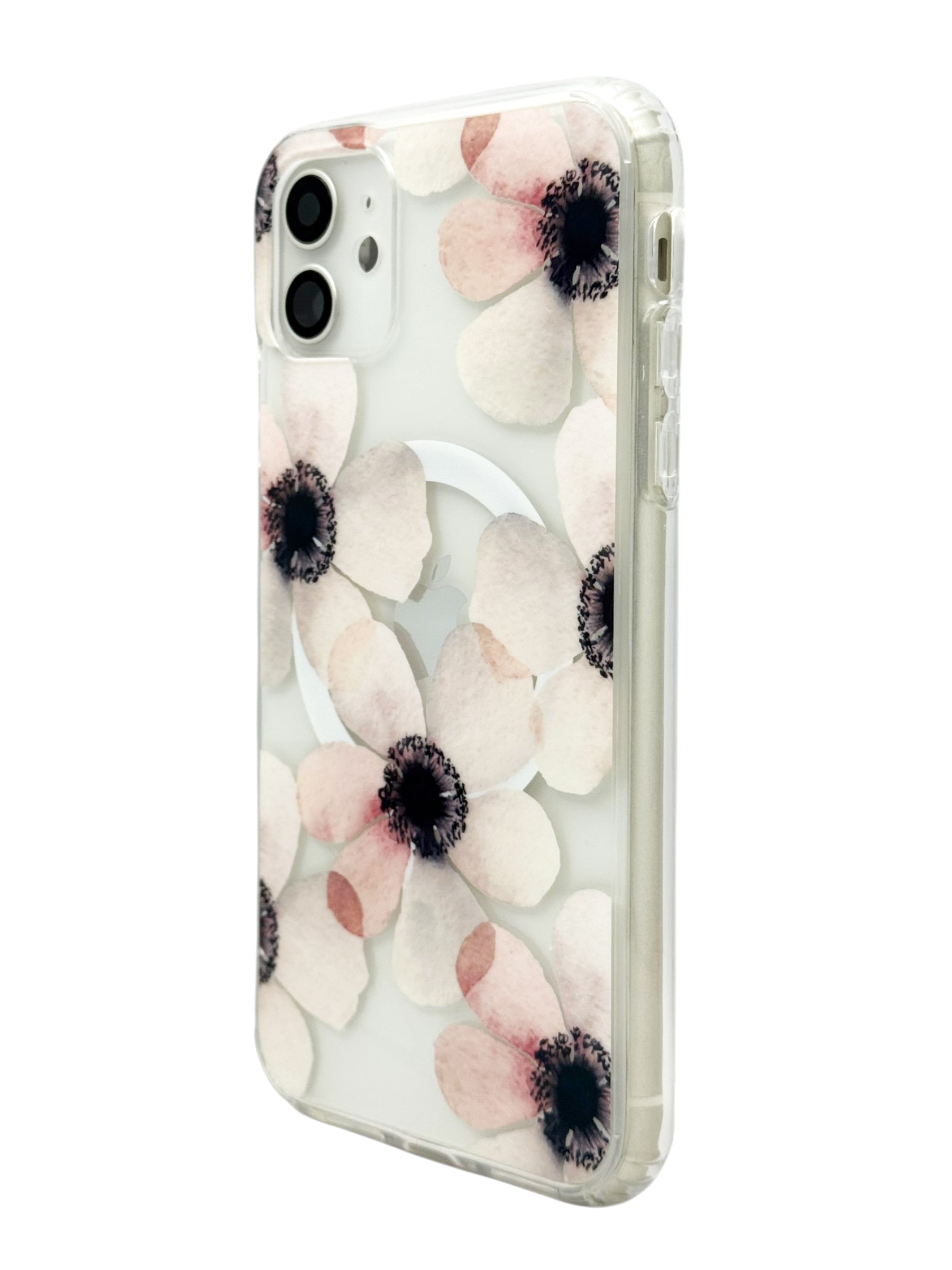 Funda para iPhone 11 normal (6.1) con Magsafe diseño Flores Rosas