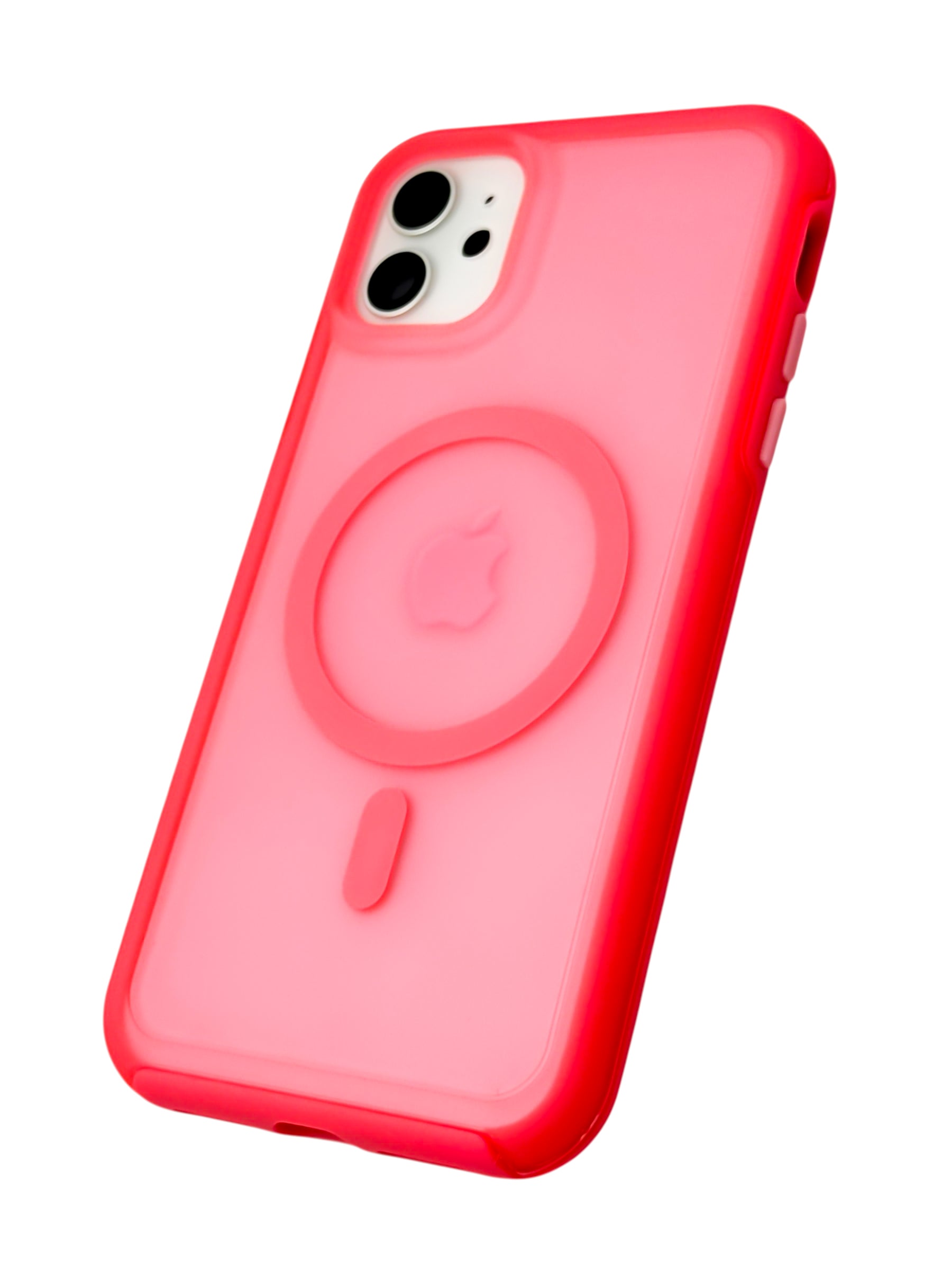 Funda Para iPhone 11 normal (6.1) Rigida Compatible Con Magsafe Color Rosa