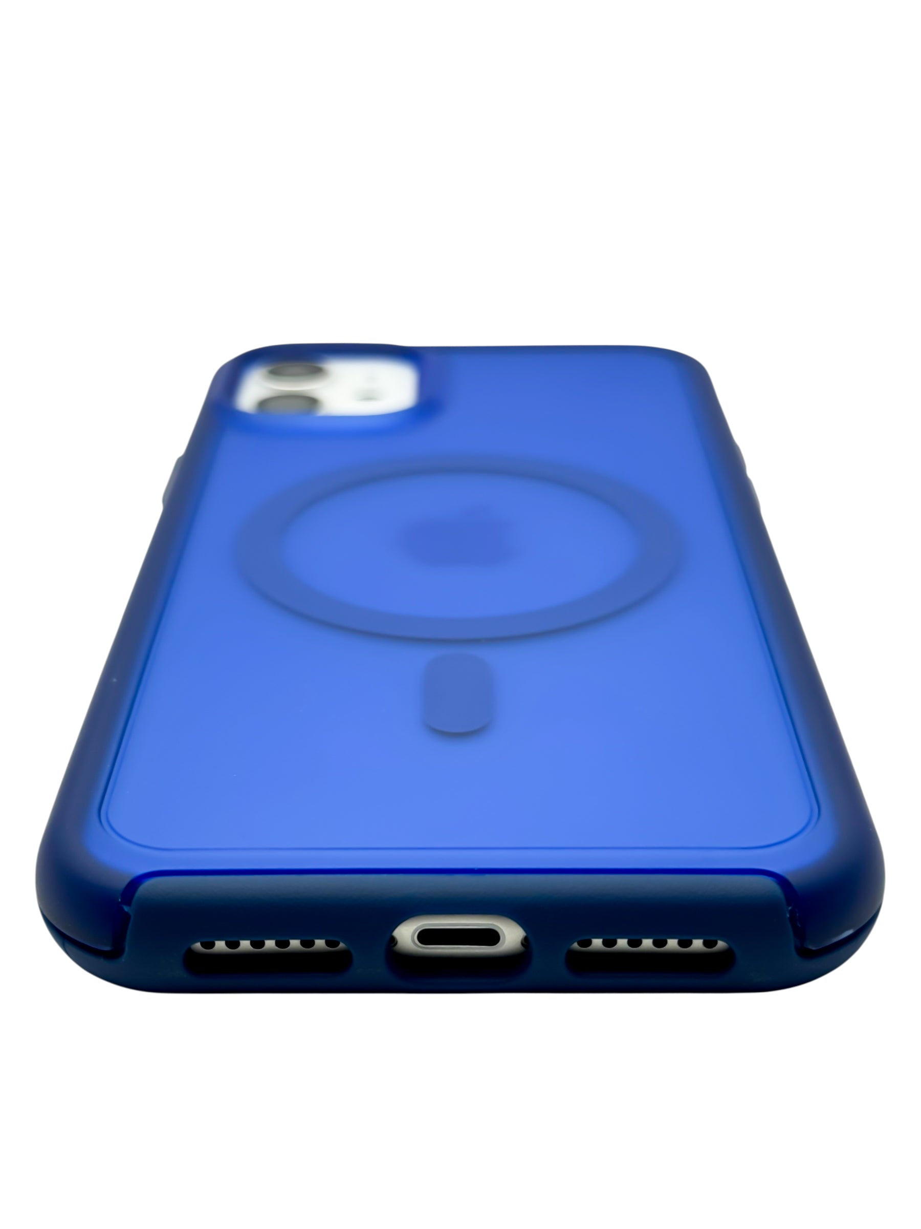 Funda Para iPhone 11 normal (6.1) Rigida Compatible Con Magsafe Color Azul
