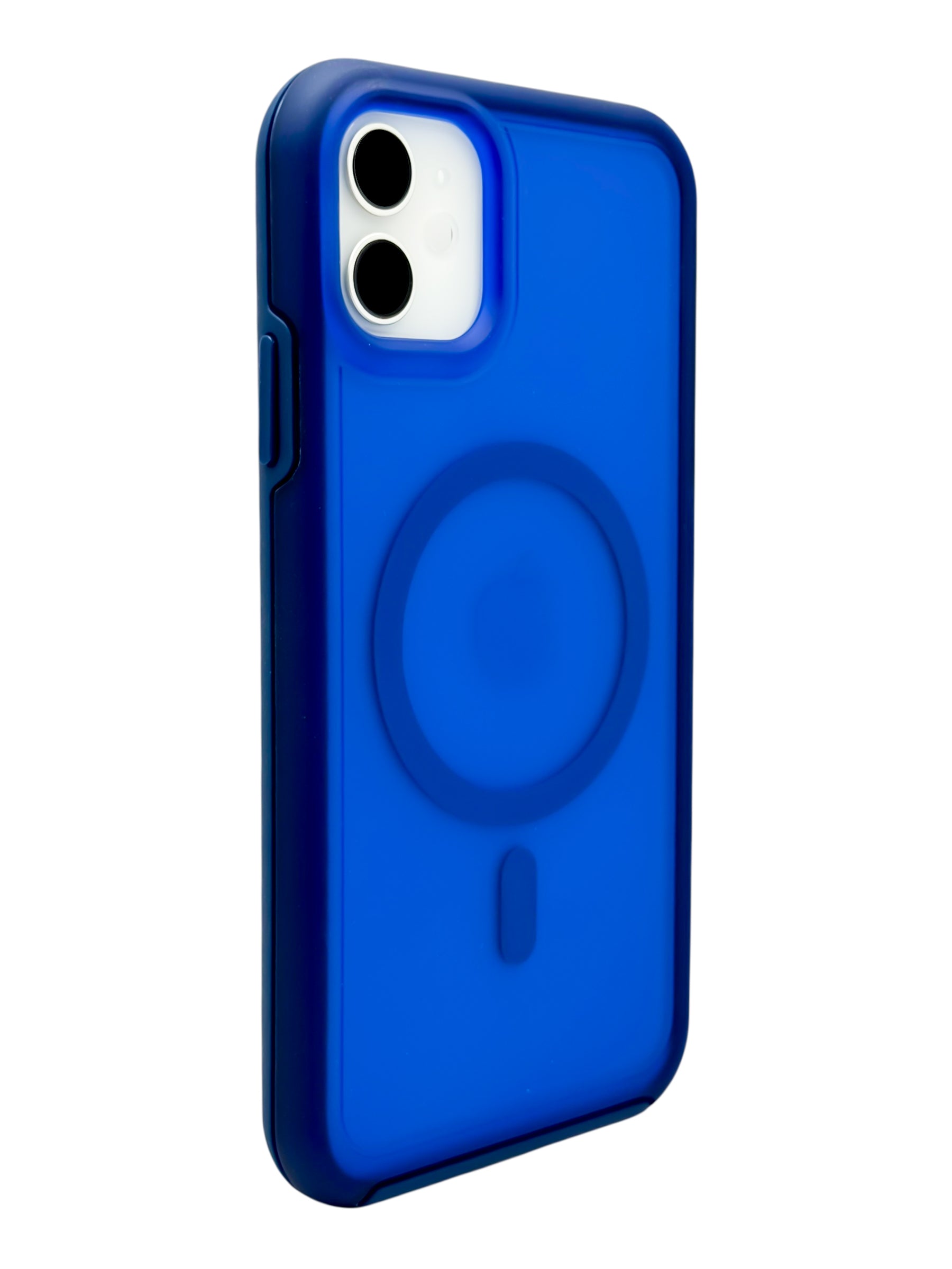 Funda Para iPhone 11 normal (6.1) Rigida Compatible Con Magsafe Color Azul