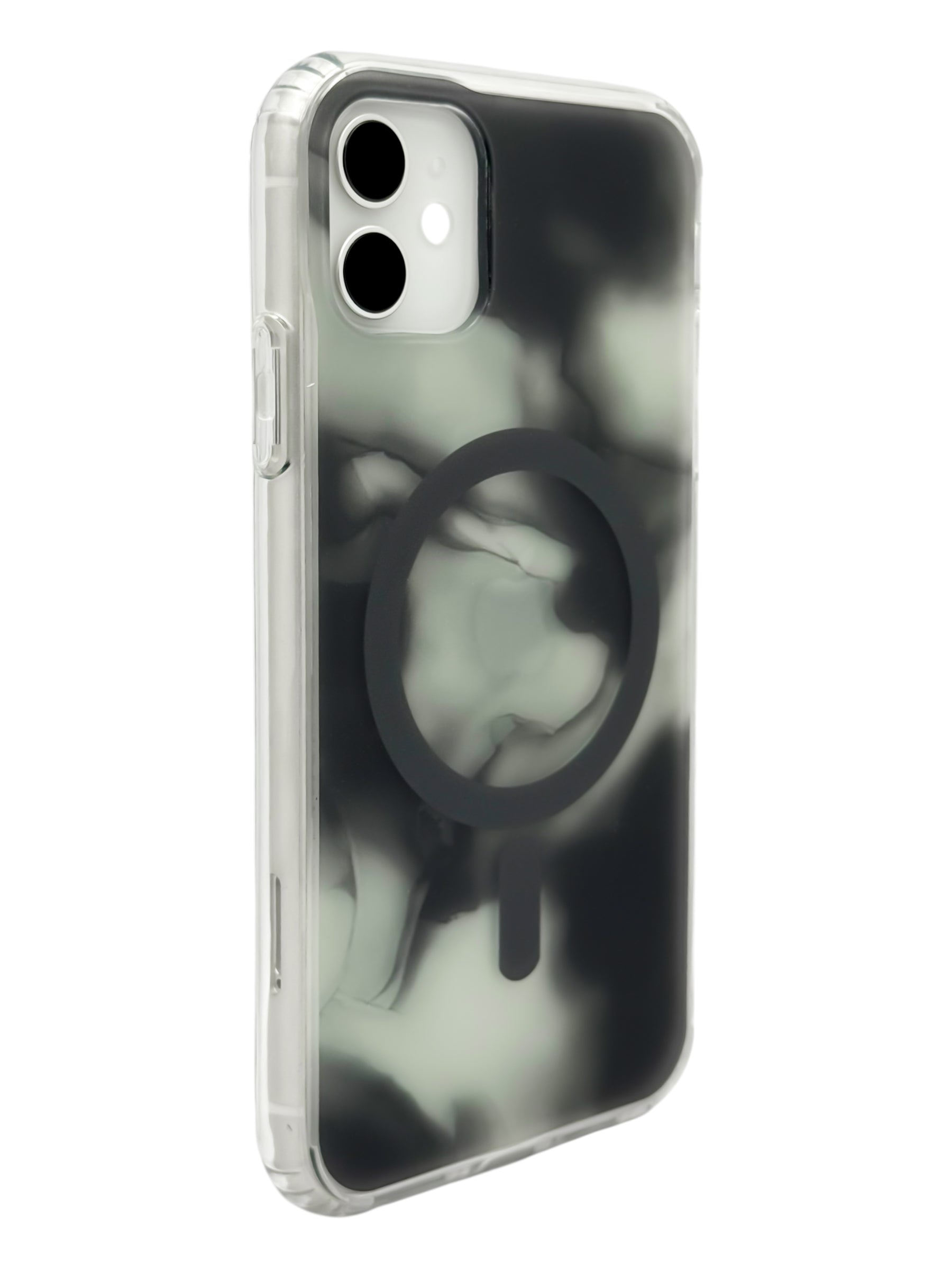 Funda para iPhone 11 normal (6.1) con Magsafe diseño Humo negro
