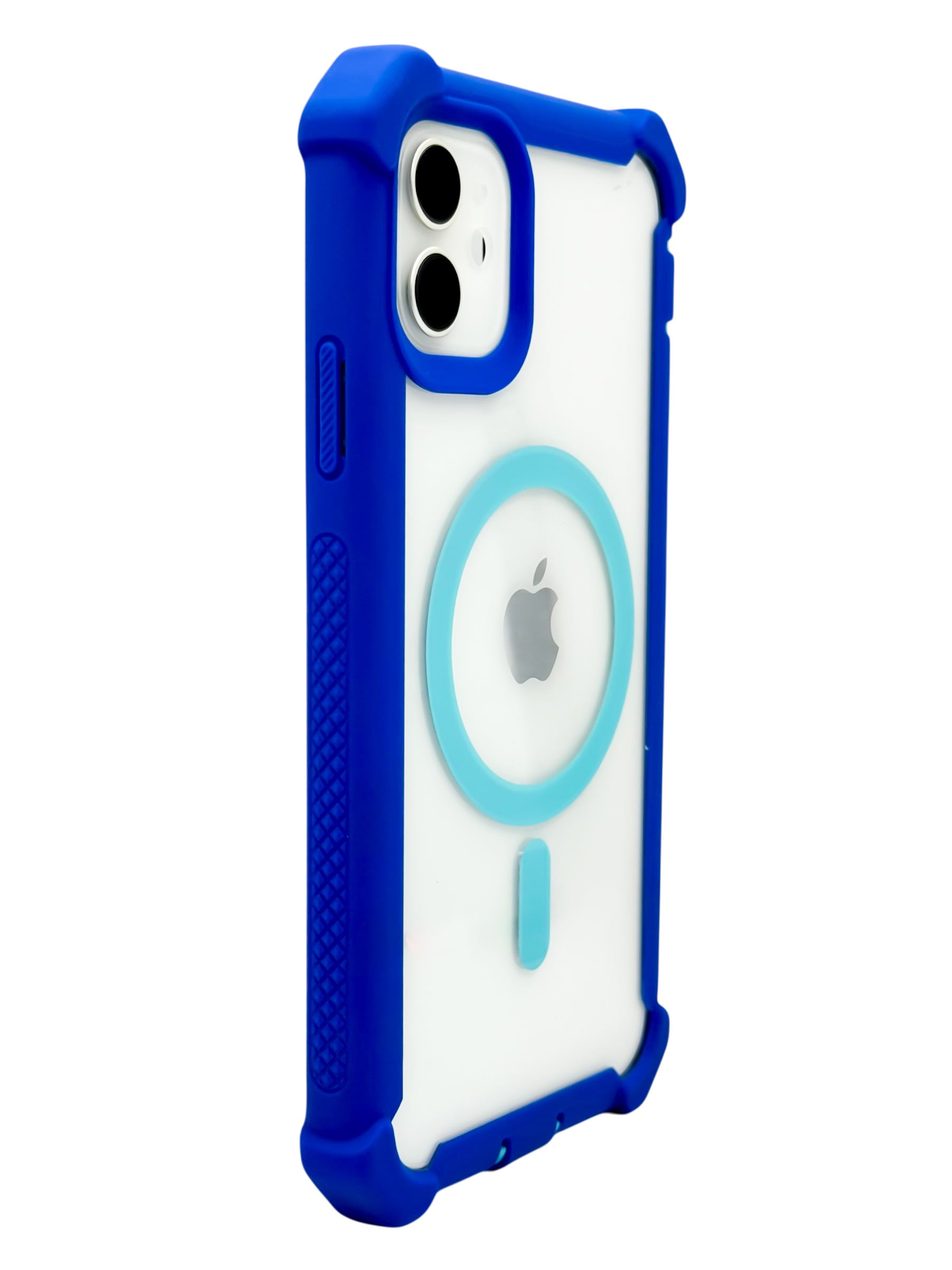 Funda para iPhone 11 normal (6.1) con magsafe y marco frontal incluido color azul