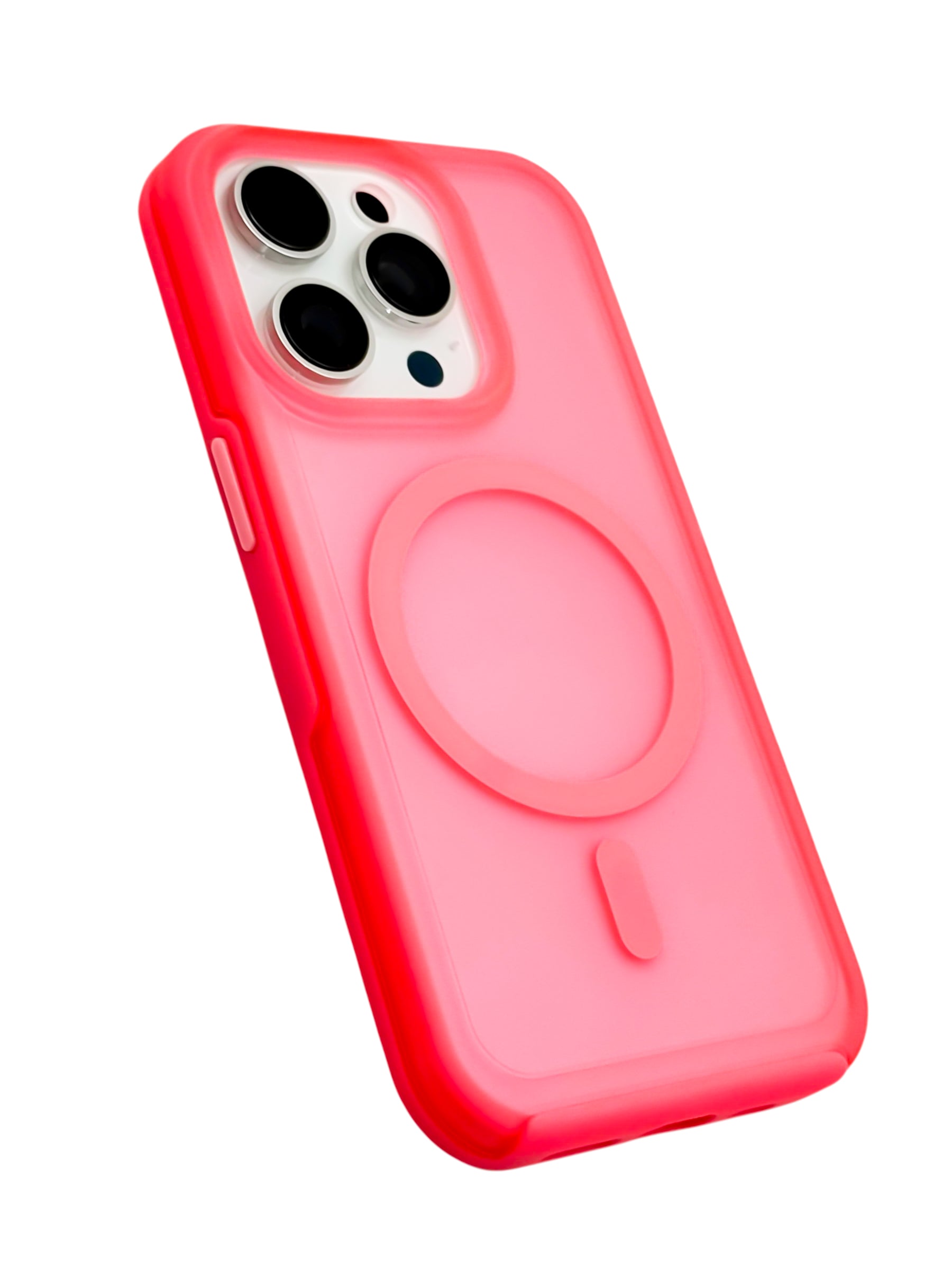 Funda Para iPhone 14 PRO (6.1) Rigida Compatible Con Magsafe Color rosa