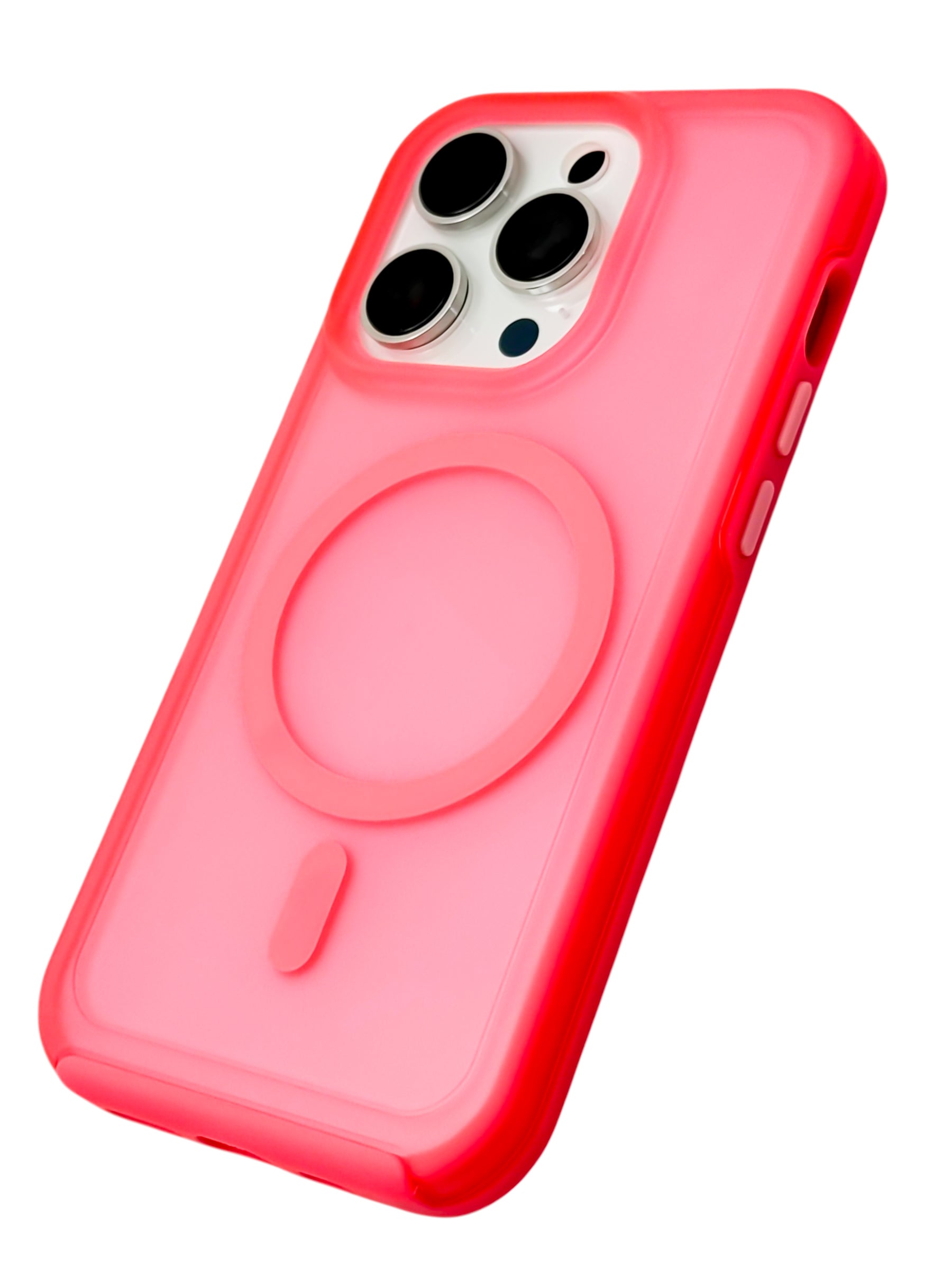 Funda Para iPhone 14 PRO (6.1) Rigida Compatible Con Magsafe Color rosa