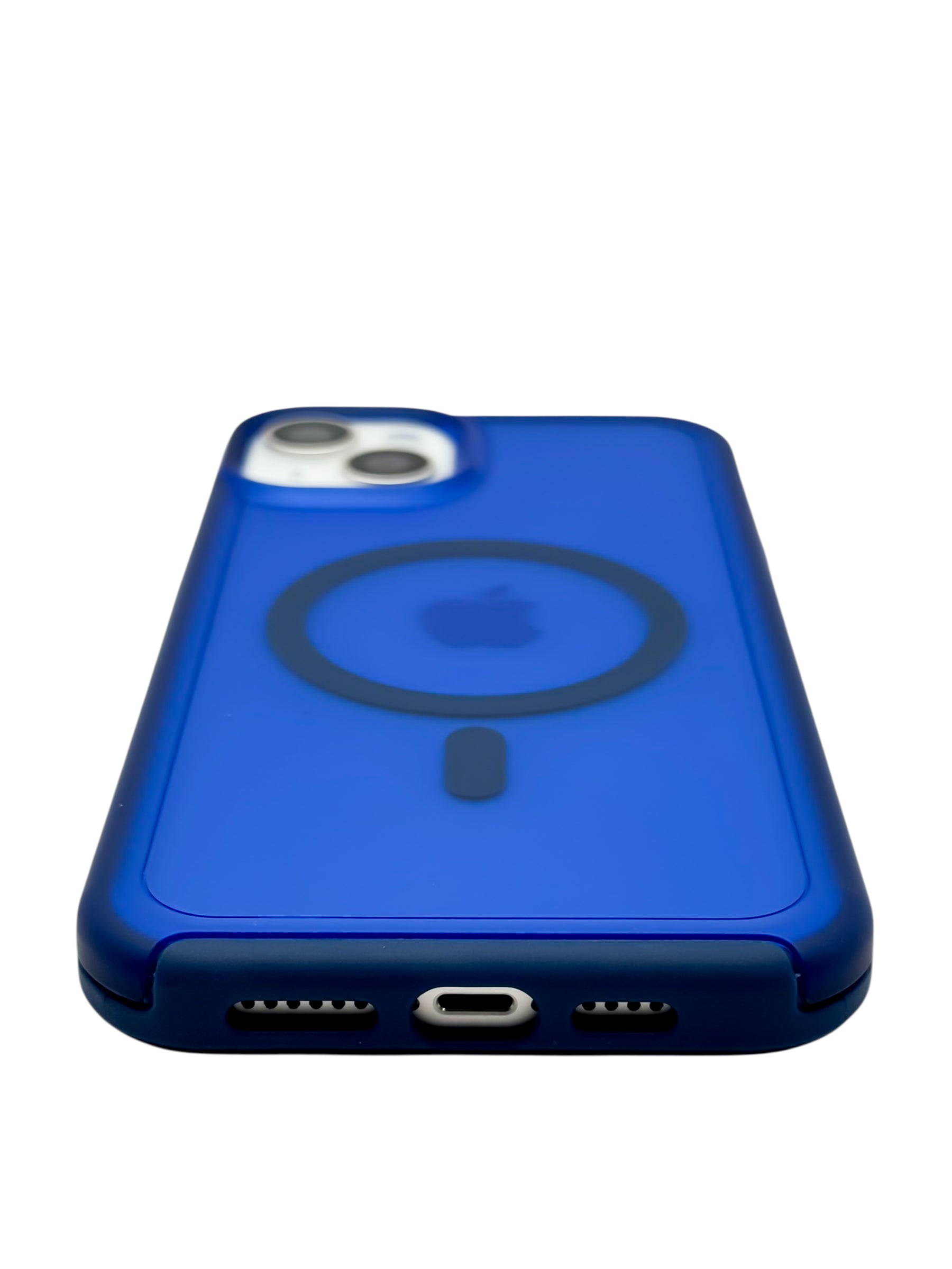 Funda Para iPhone 15 plus (6.7) Rigida Compatible Con Magsafe Color azul