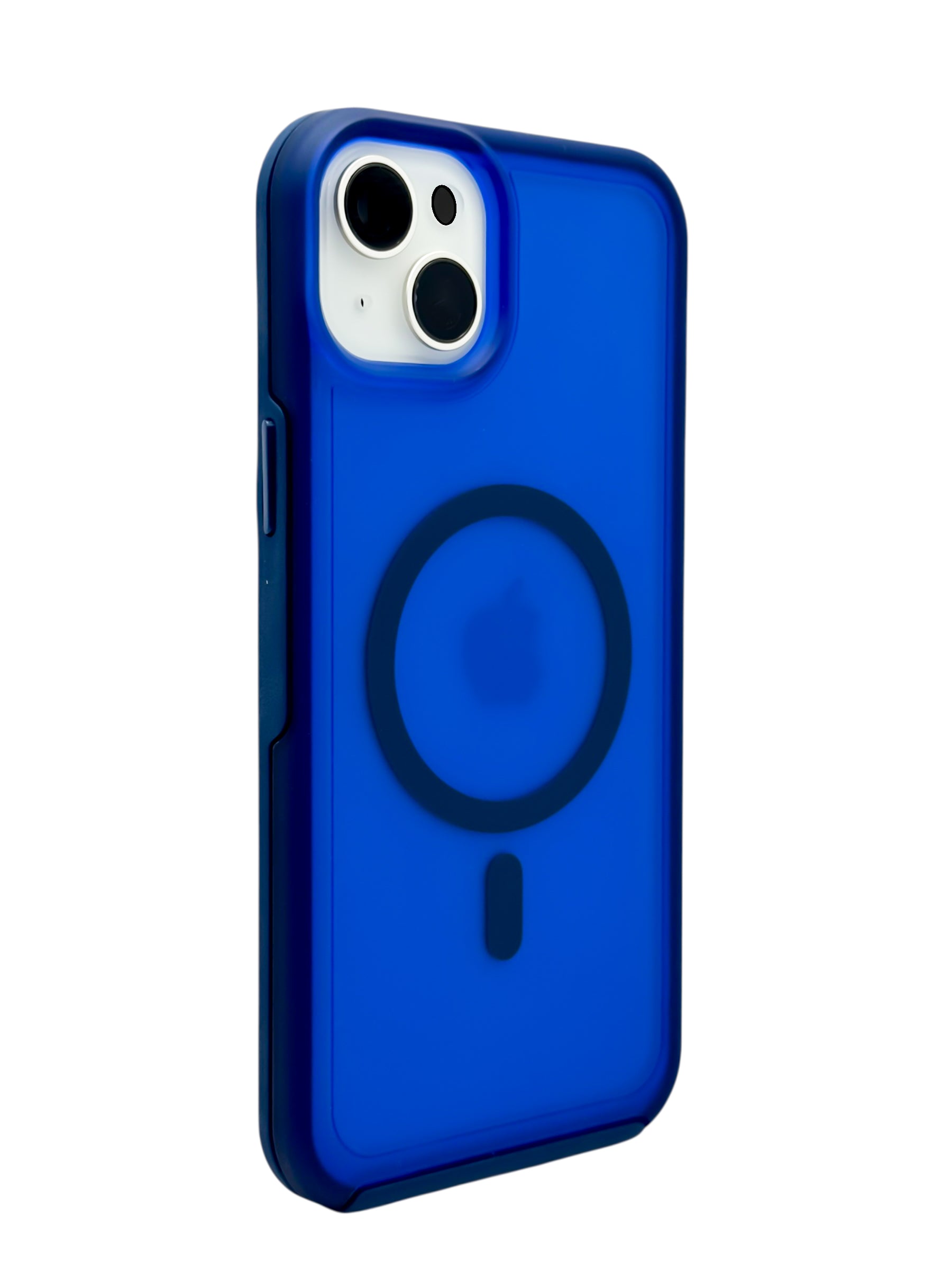 Funda Para iPhone 15 plus (6.7) Rigida Compatible Con Magsafe Color azul