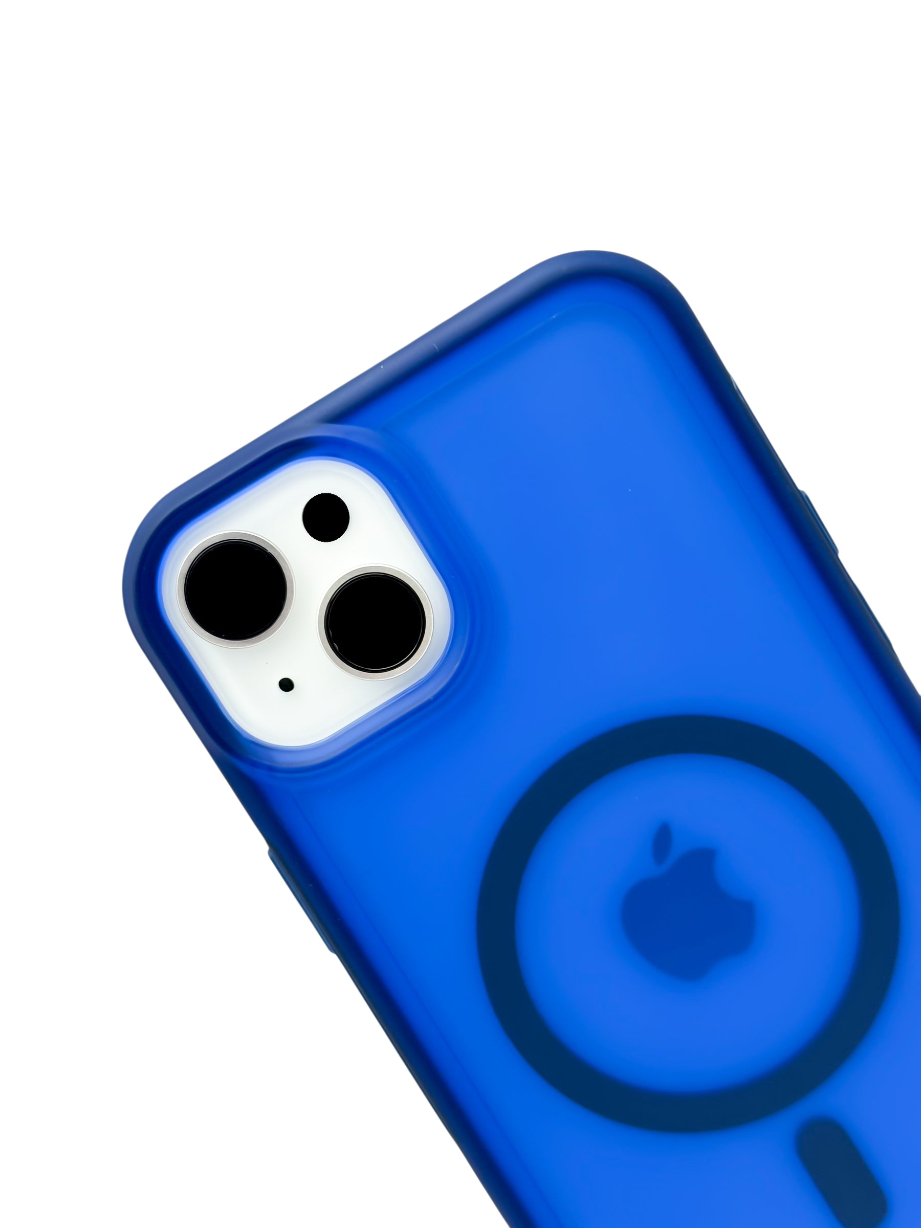 Funda Para iPhone 15 plus (6.7) Rigida Compatible Con Magsafe Color azul