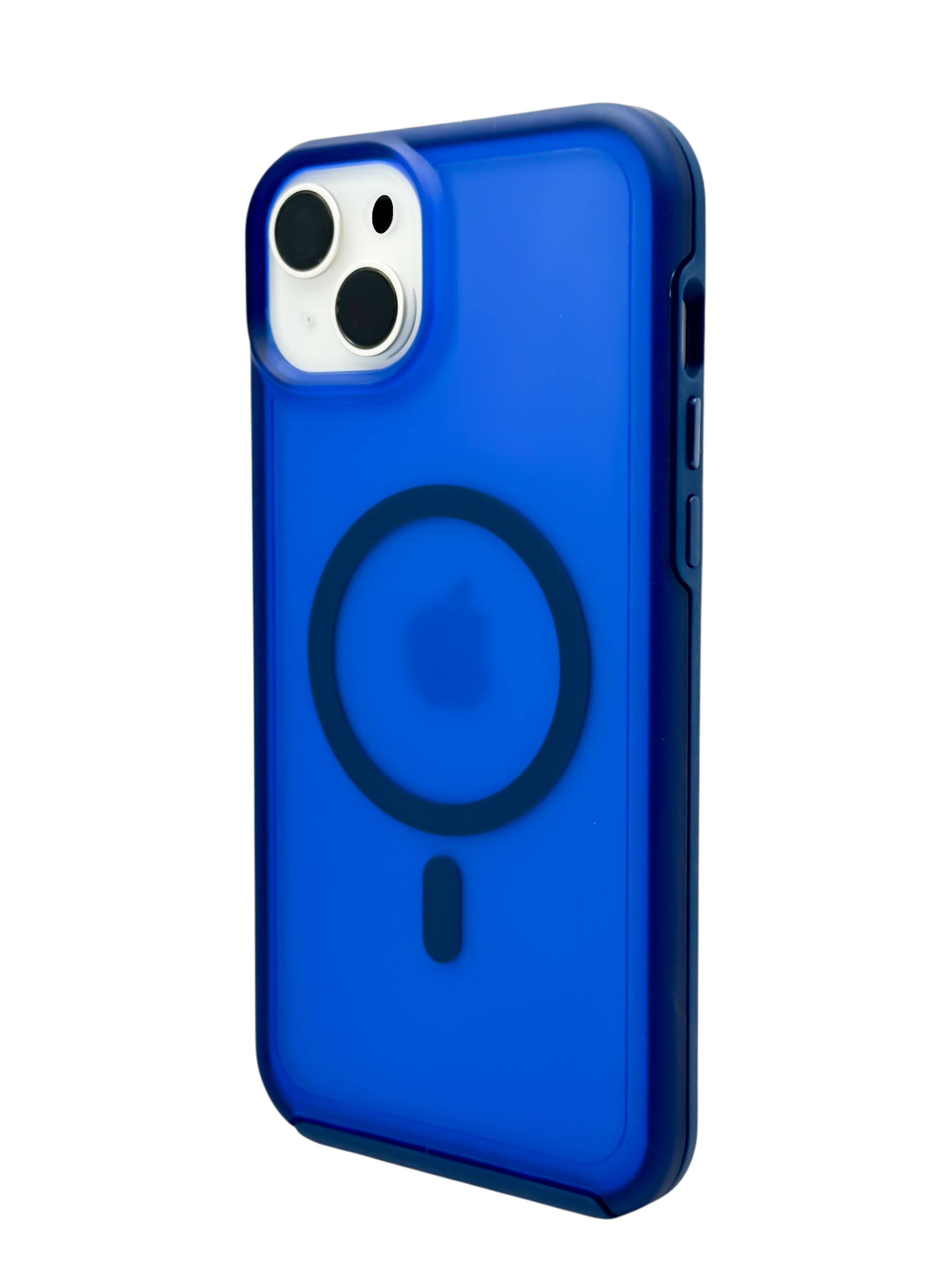 Funda Para iPhone 15 plus (6.7) Rigida Compatible Con Magsafe Color azul
