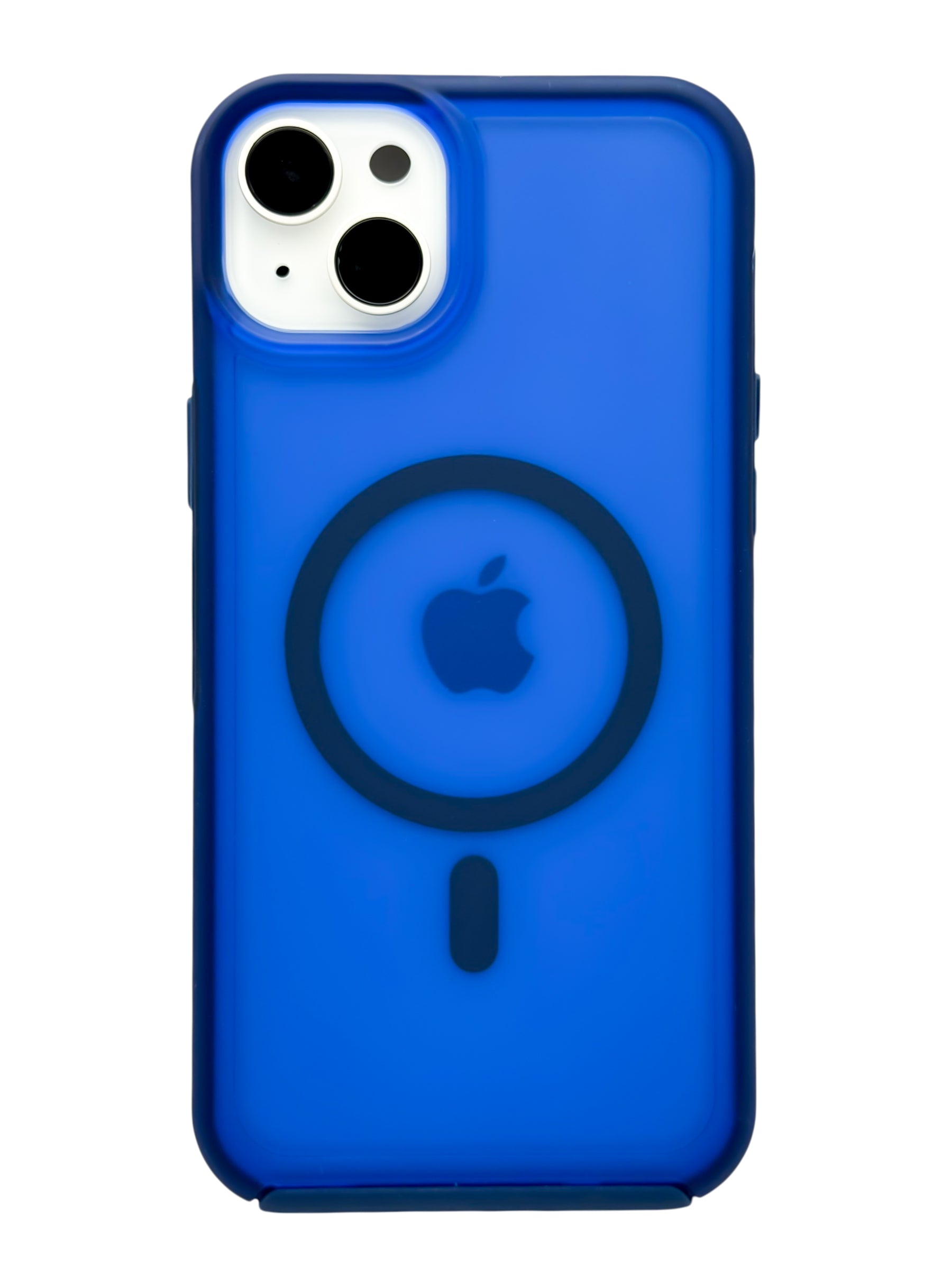 Funda Para iPhone 15 plus (6.7) Rigida Compatible Con Magsafe Color azul