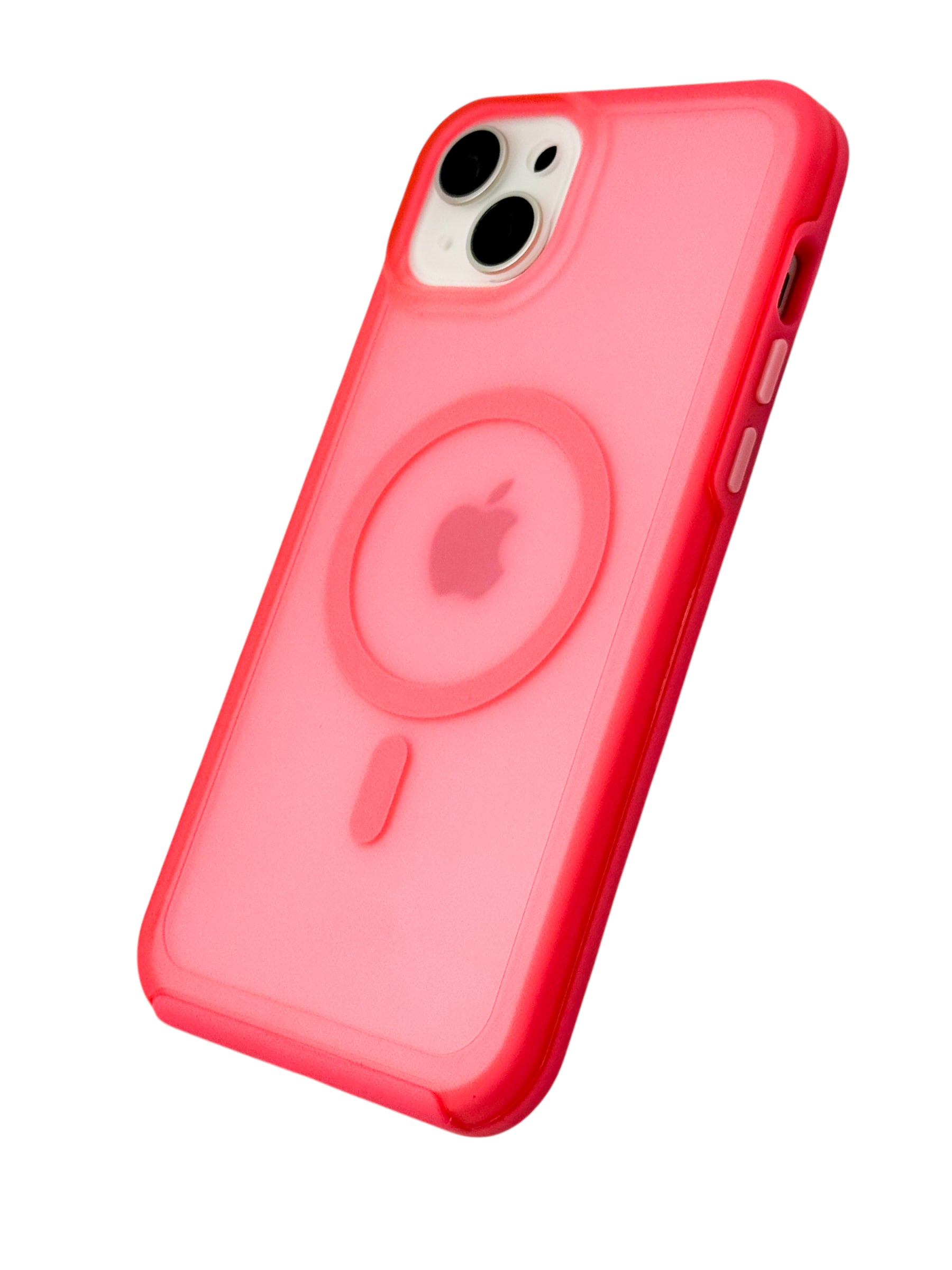 Funda Para iPhone 15 plus (6.7) Rigida Compatible Con Magsafe Color rosa