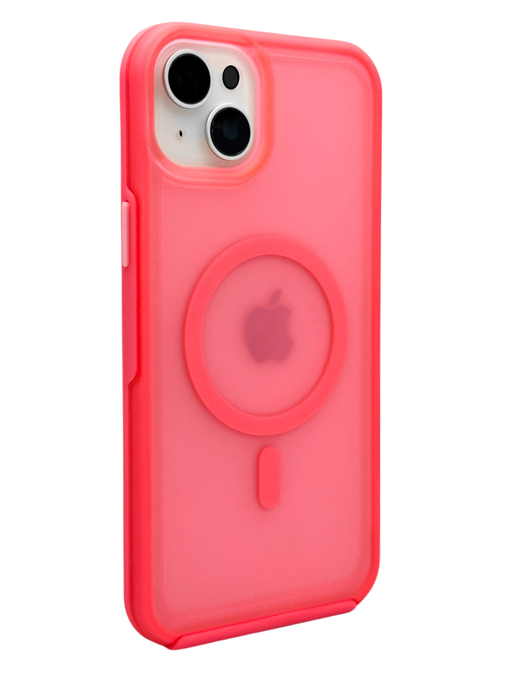 Funda Para iPhone 15 plus (6.7) Rigida Compatible Con Magsafe Color rosa