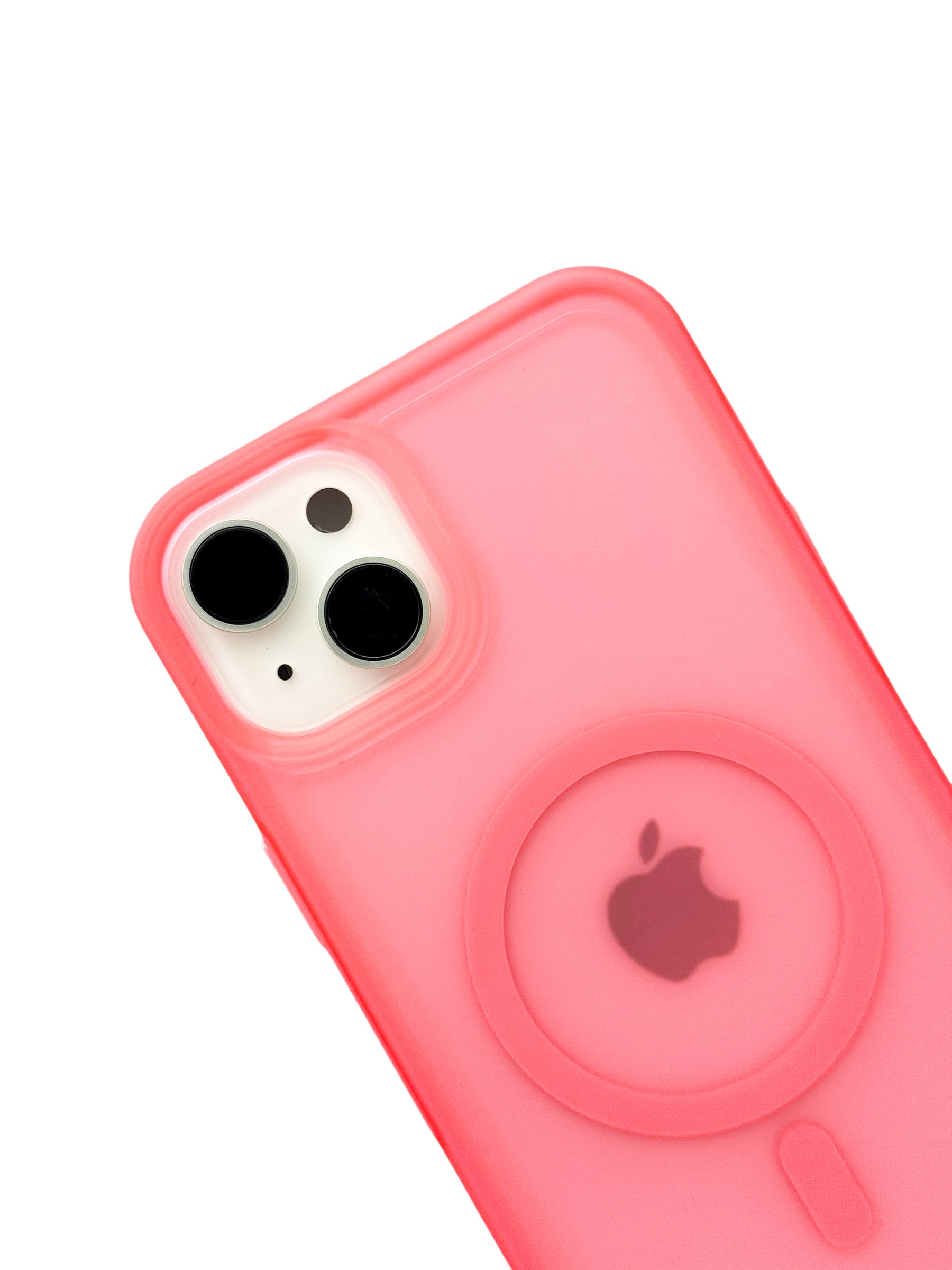 Funda Para iPhone 15 plus (6.7) Rigida Compatible Con Magsafe Color rosa