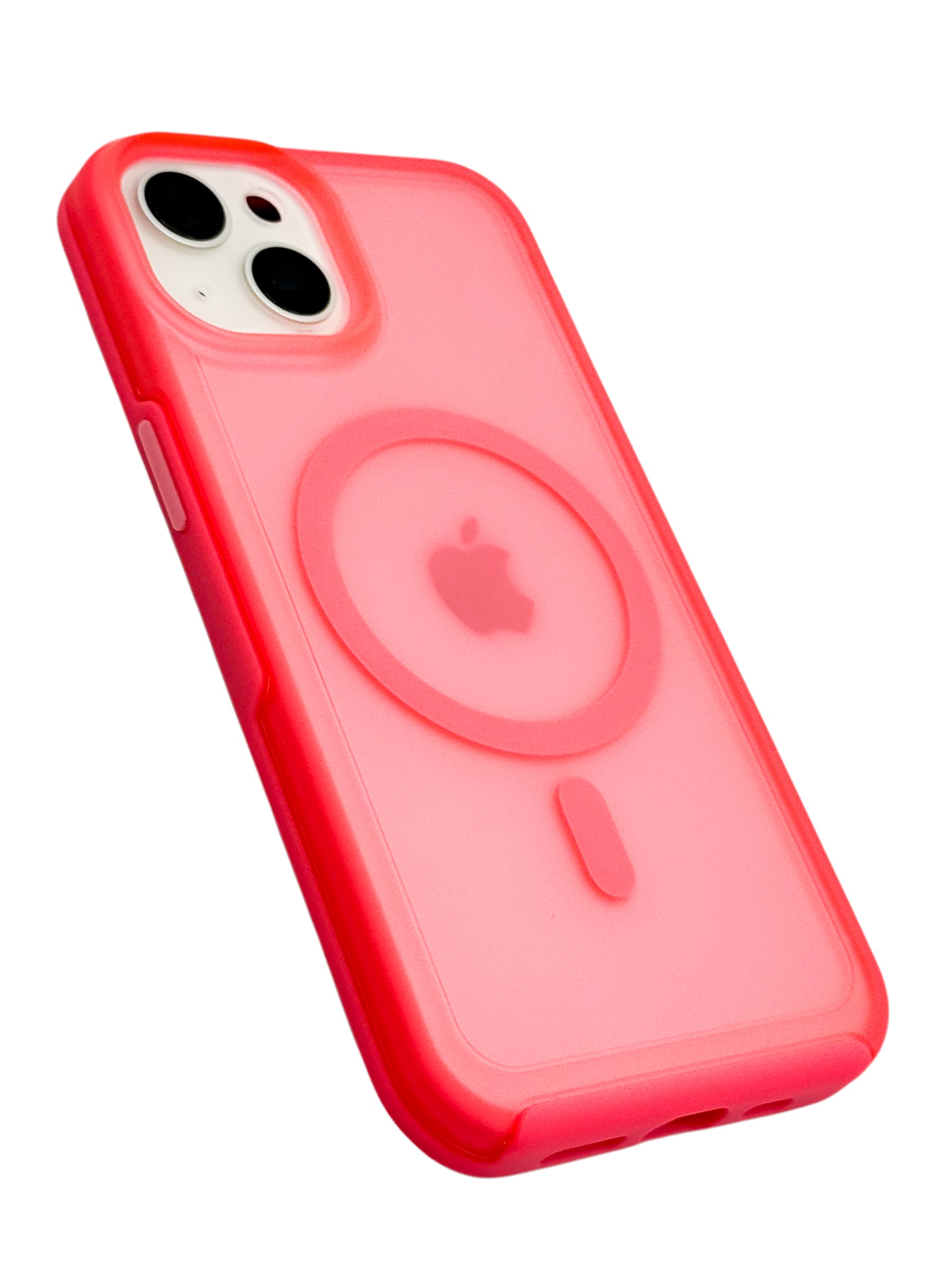 Funda Para iPhone 13 normal (6.1) Rigida Compatible Con Magsafe Color Rosa