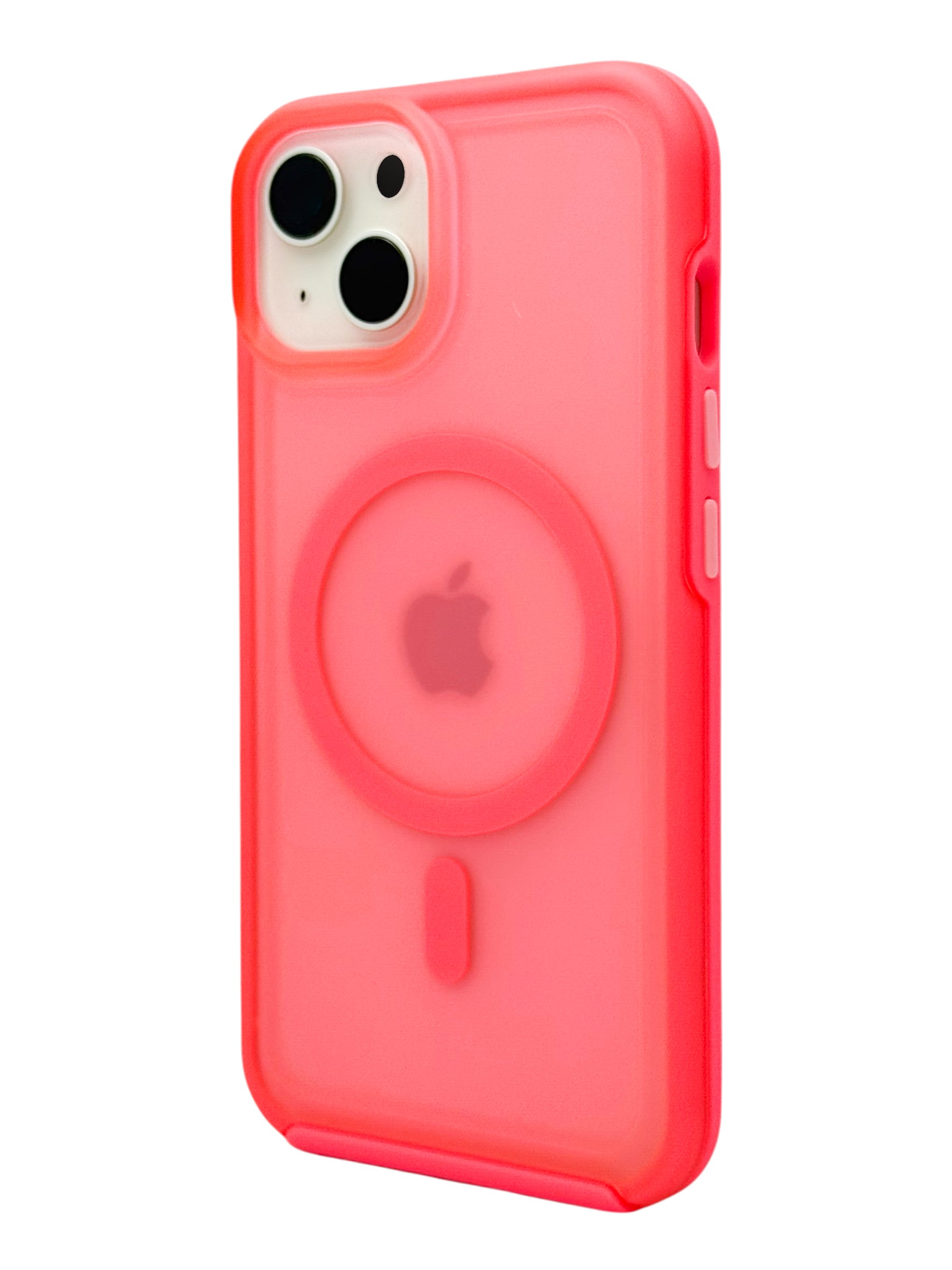 Funda Para iPhone 13 normal (6.1) Rigida Compatible Con Magsafe Color Rosa