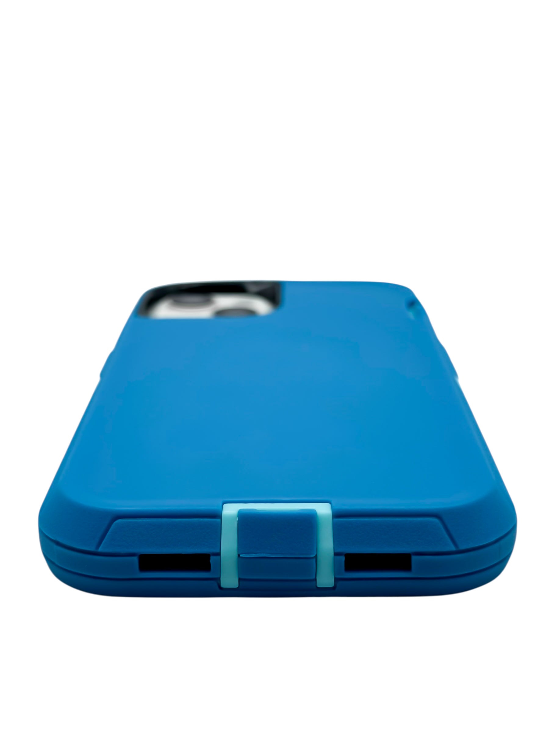 Funda para iPhone 14 normal (6.1) uso rudo extremo 3 en 1 color azul