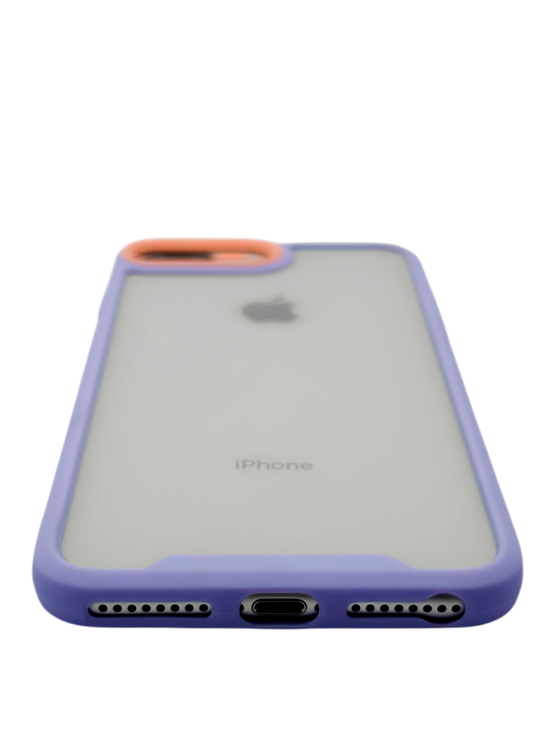 Funda transparente Para iPhone 8 Plus / 7 Plus color lila