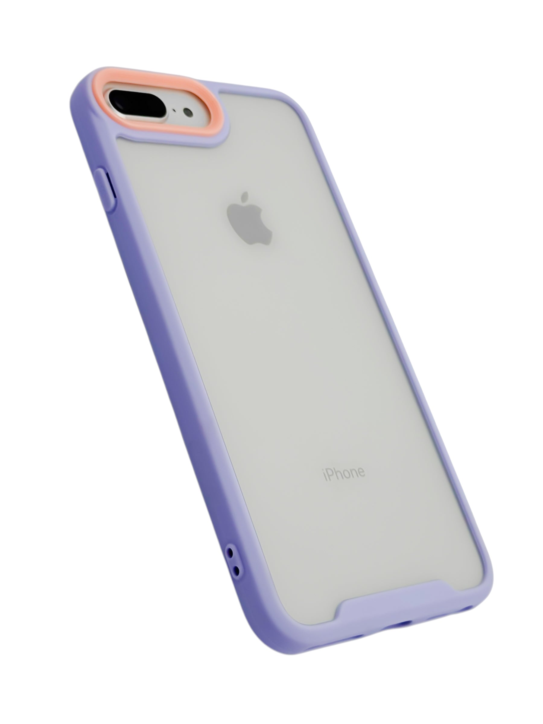Funda transparente Para iPhone 8 Plus / 7 Plus color lila