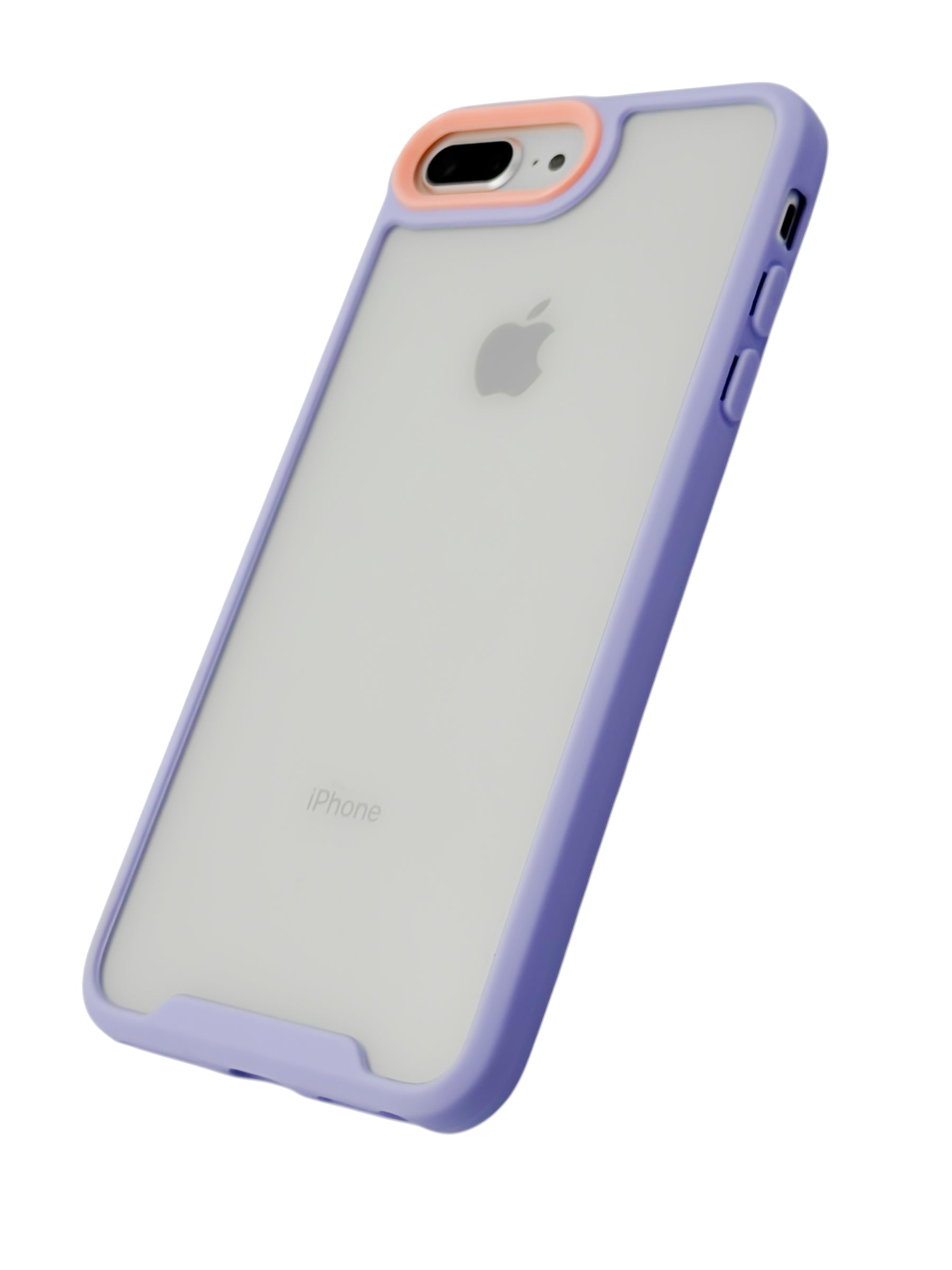 Funda transparente Para iPhone 8 Plus / 7 Plus color lila