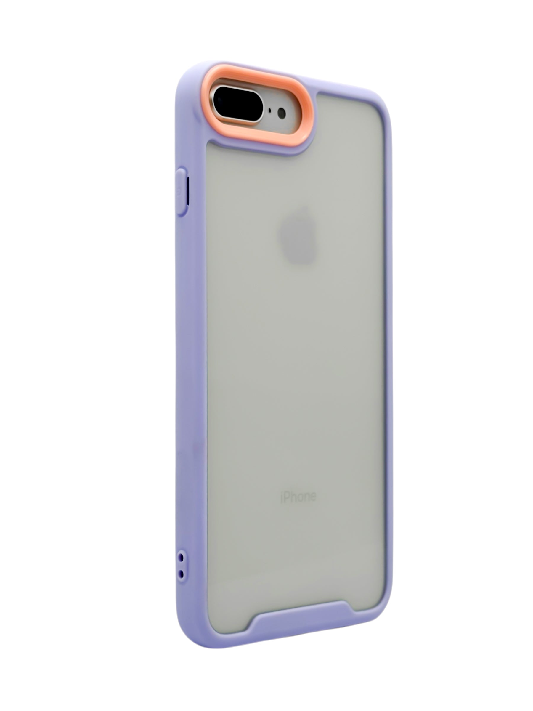 Funda transparente Para iPhone 8 Plus / 7 Plus color lila