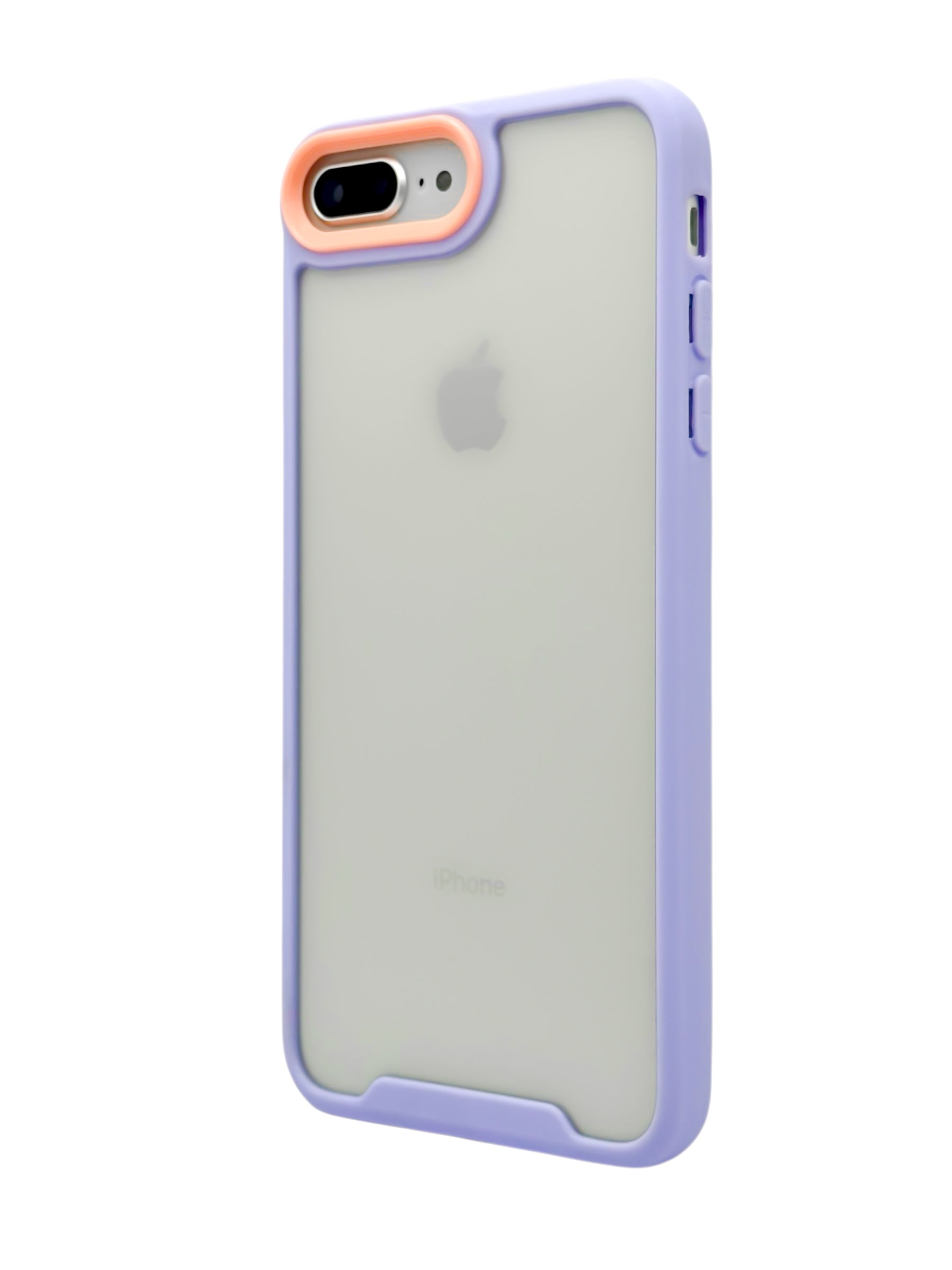 Funda transparente Para iPhone 8 Plus / 7 Plus color lila