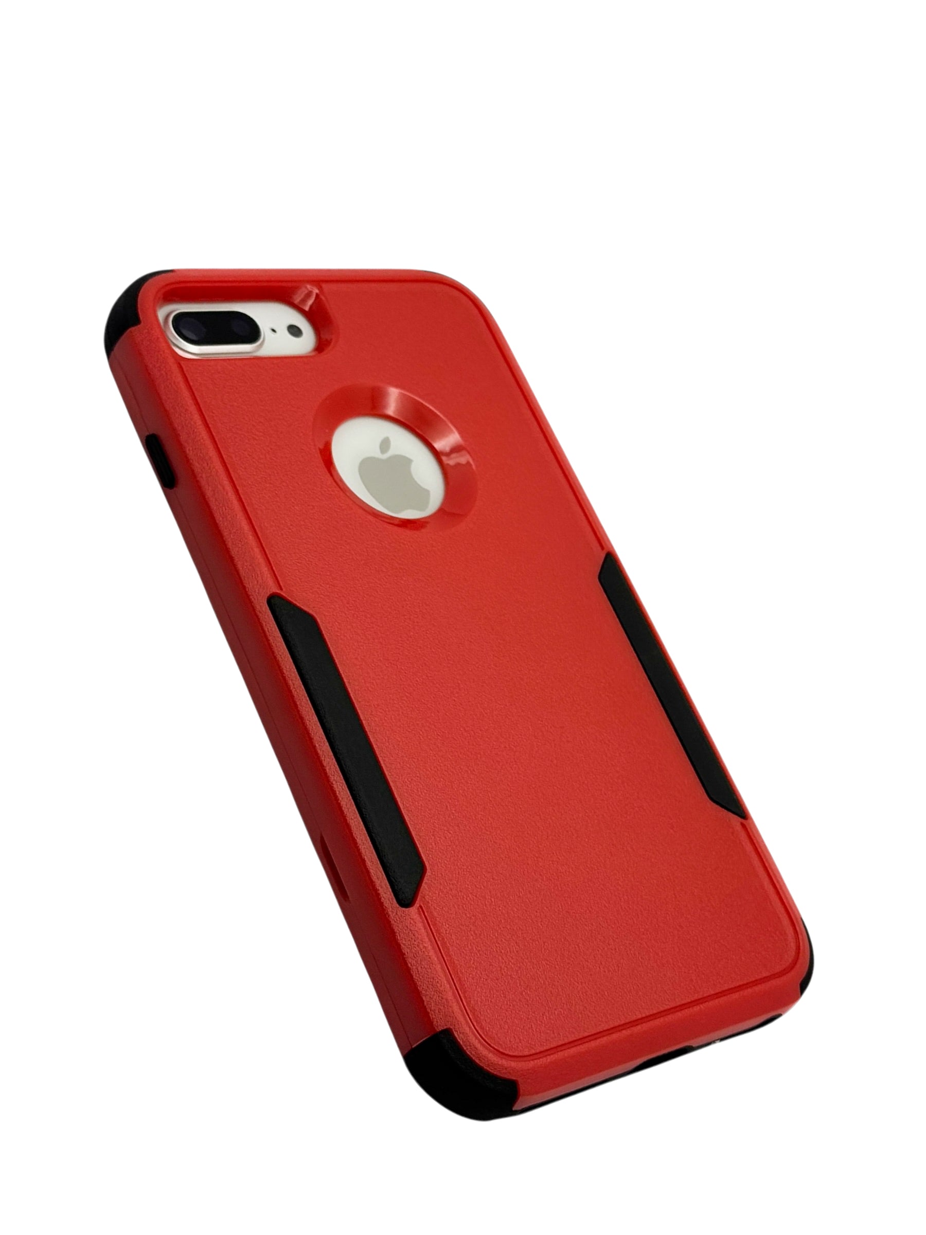 Funda de uso rudo 3 en 1 Para iPhone 8 Plus / 7 Plus color Rojo
