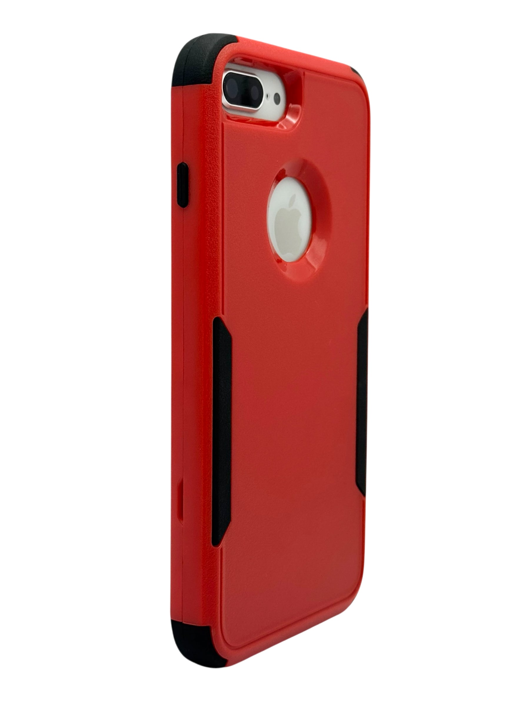 Funda de uso rudo 3 en 1 Para iPhone 8 Plus / 7 Plus color Rojo