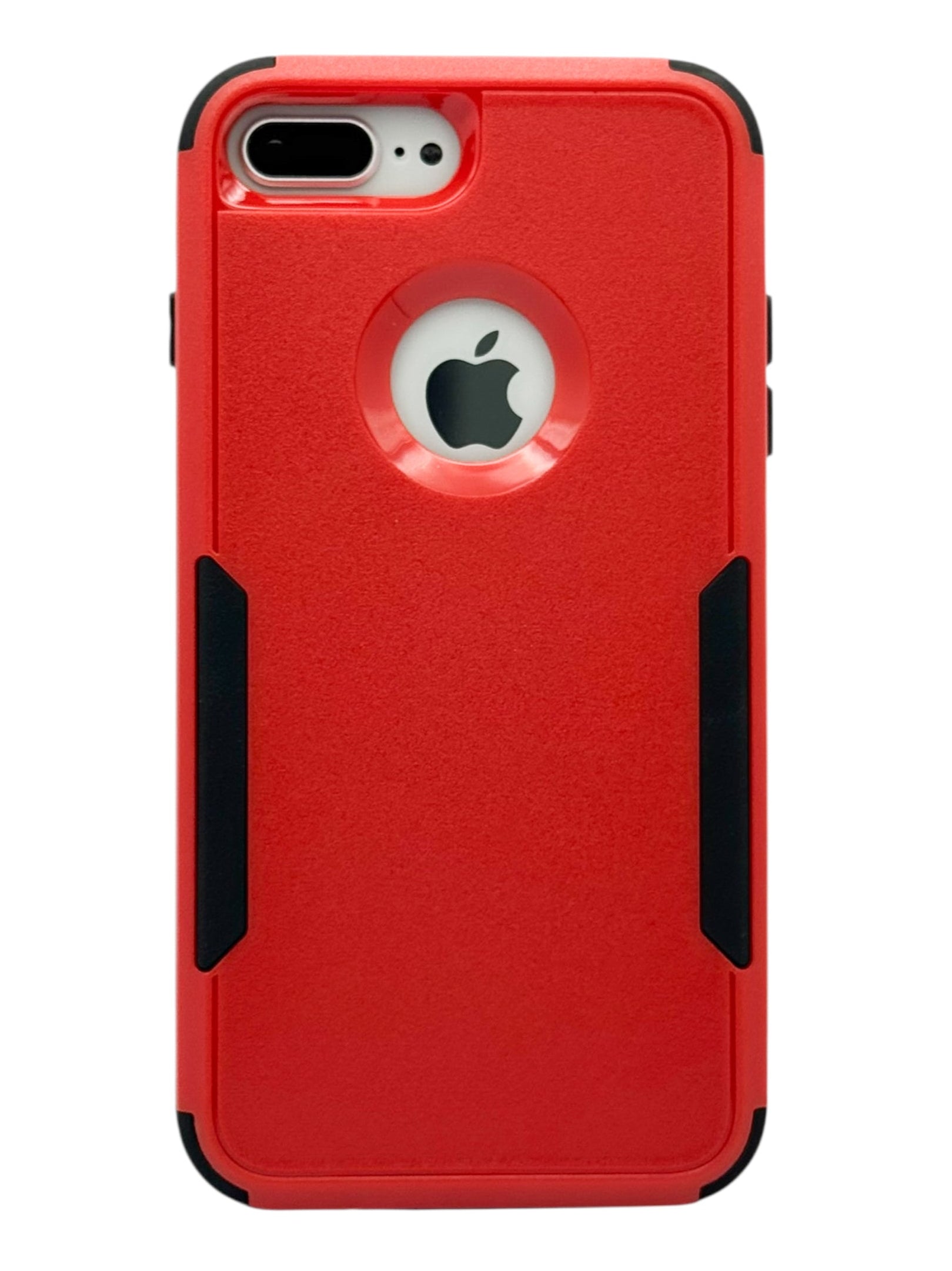 Funda de uso rudo 3 en 1 Para iPhone 8 Plus / 7 Plus color Rojo