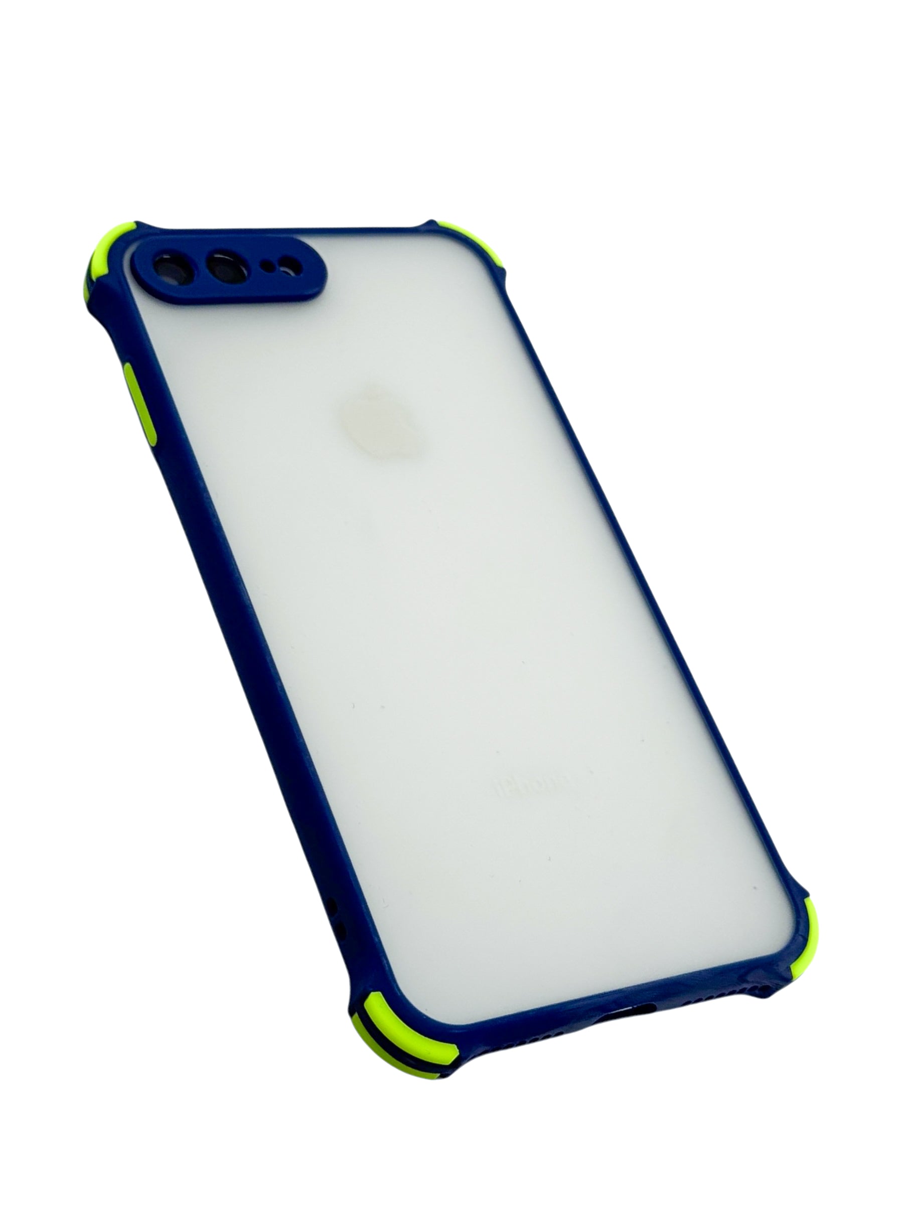Funda mate con esquinas reforzadas Para iPhone 8 Plus / 7 Plus color Azul