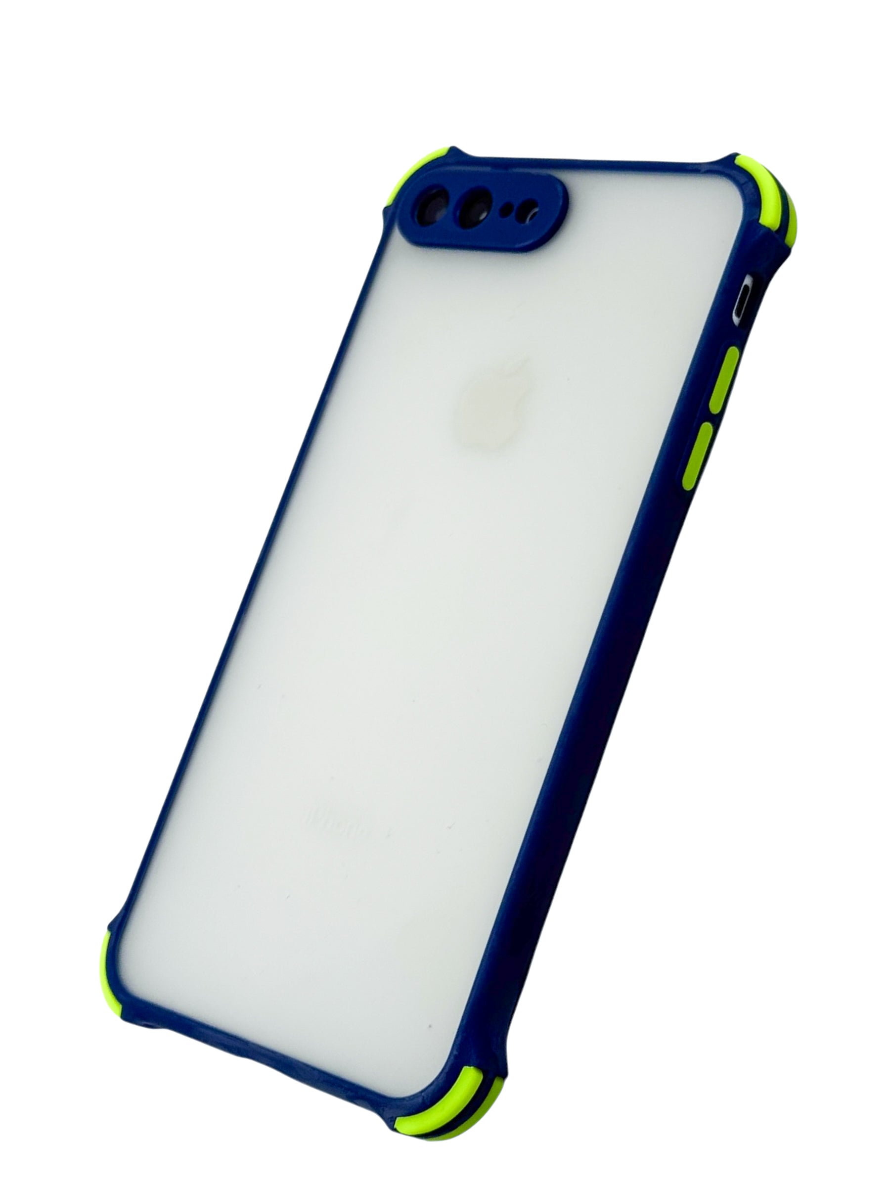 Funda mate con esquinas reforzadas Para iPhone 8 Plus / 7 Plus color Azul