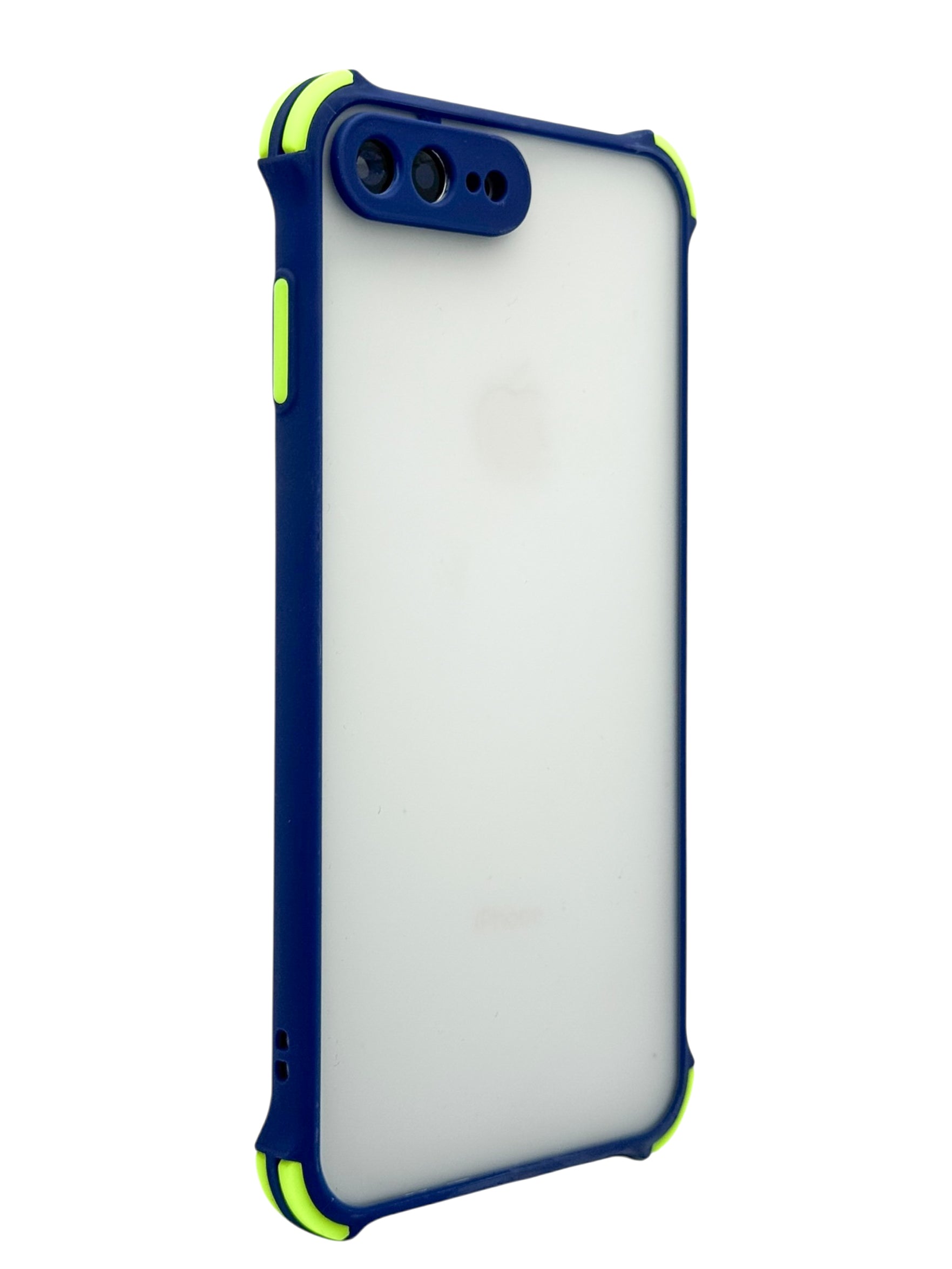 Funda mate con esquinas reforzadas Para iPhone 8 Plus / 7 Plus color Azul
