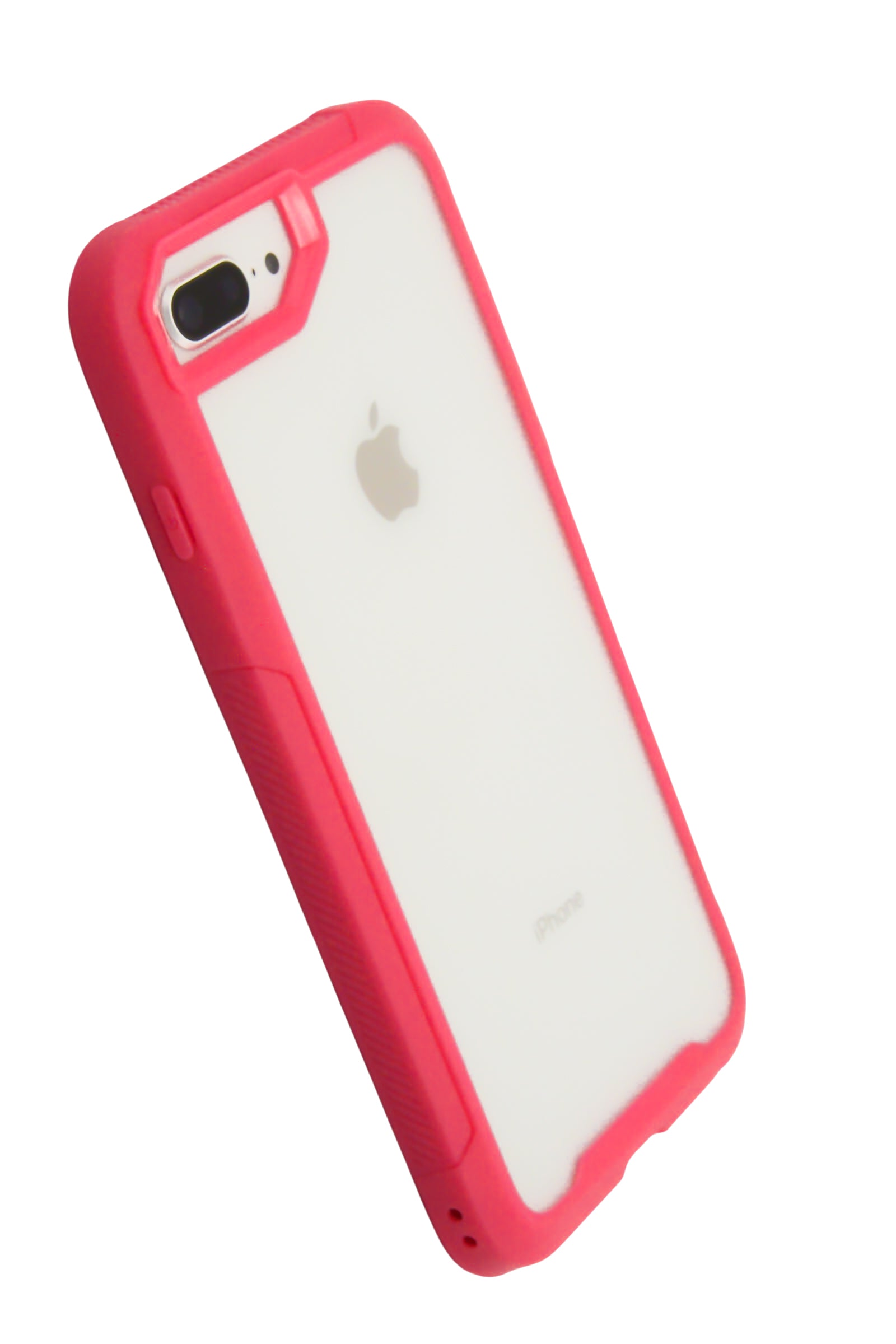 Funda 2 en 1 Para iPhone 8 Plus / 7 Plus color Rosa neon