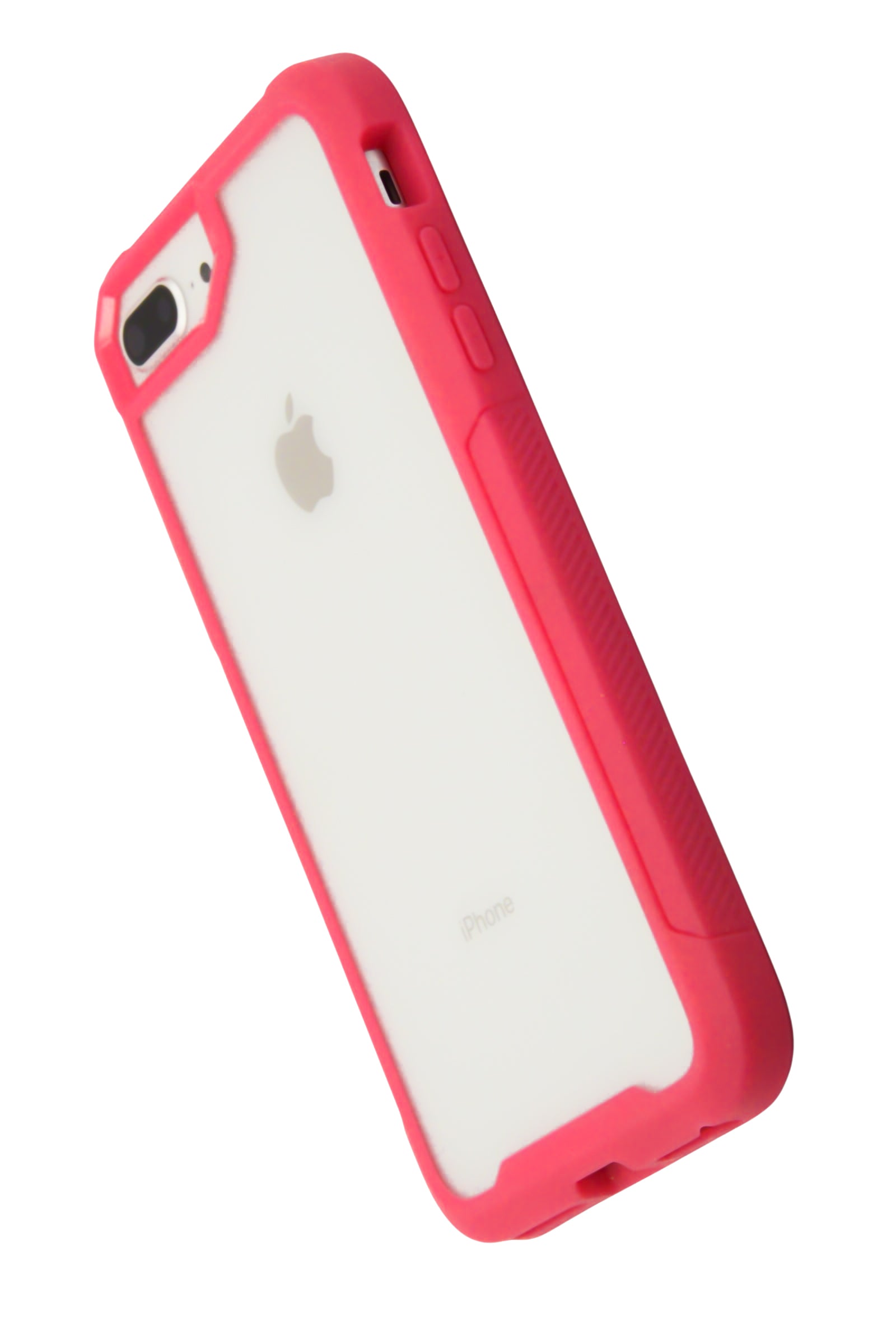 Funda 2 en 1 Para iPhone 8 Plus / 7 Plus color Rosa neon