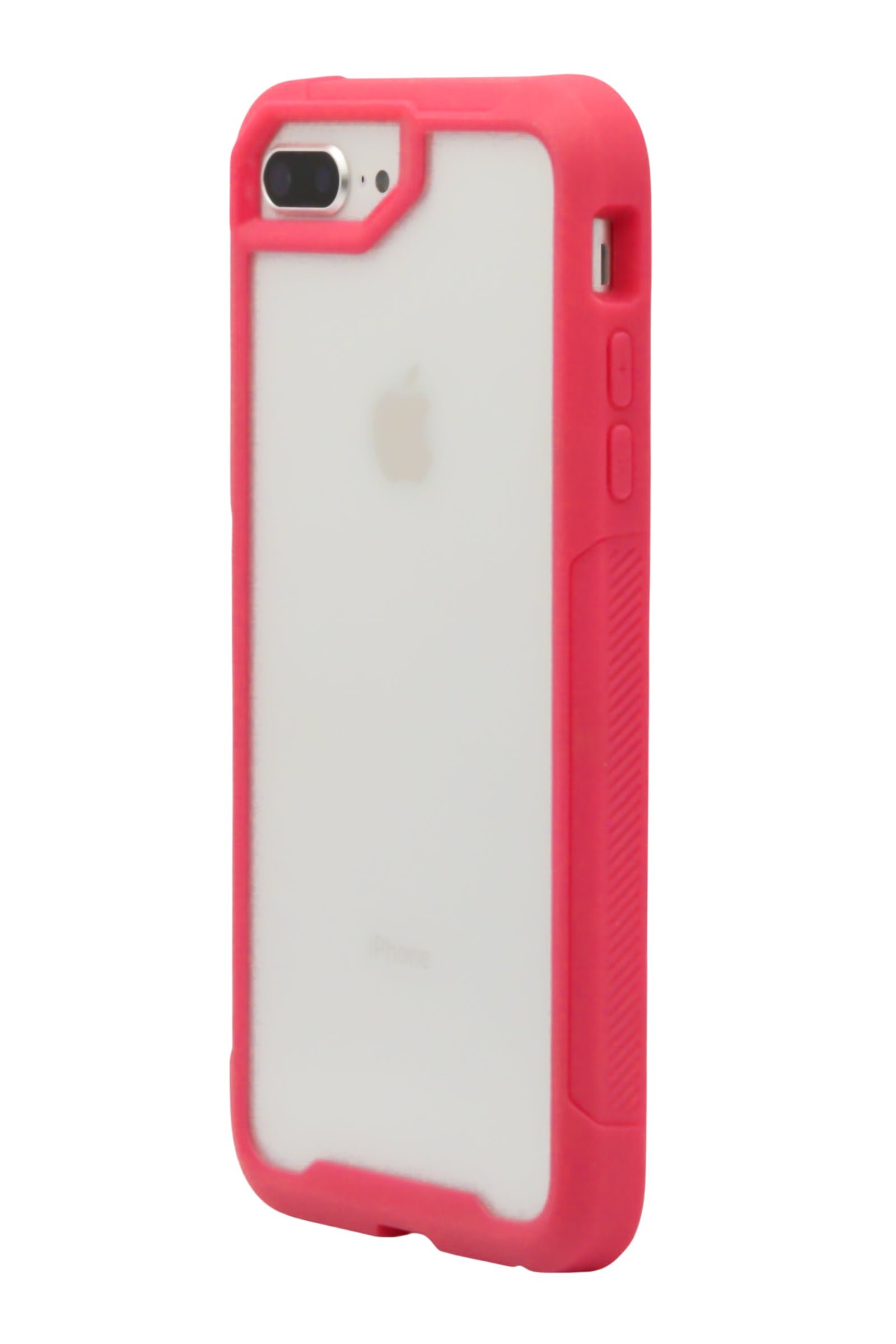Funda 2 en 1 Para iPhone 8 Plus / 7 Plus color Rosa neon