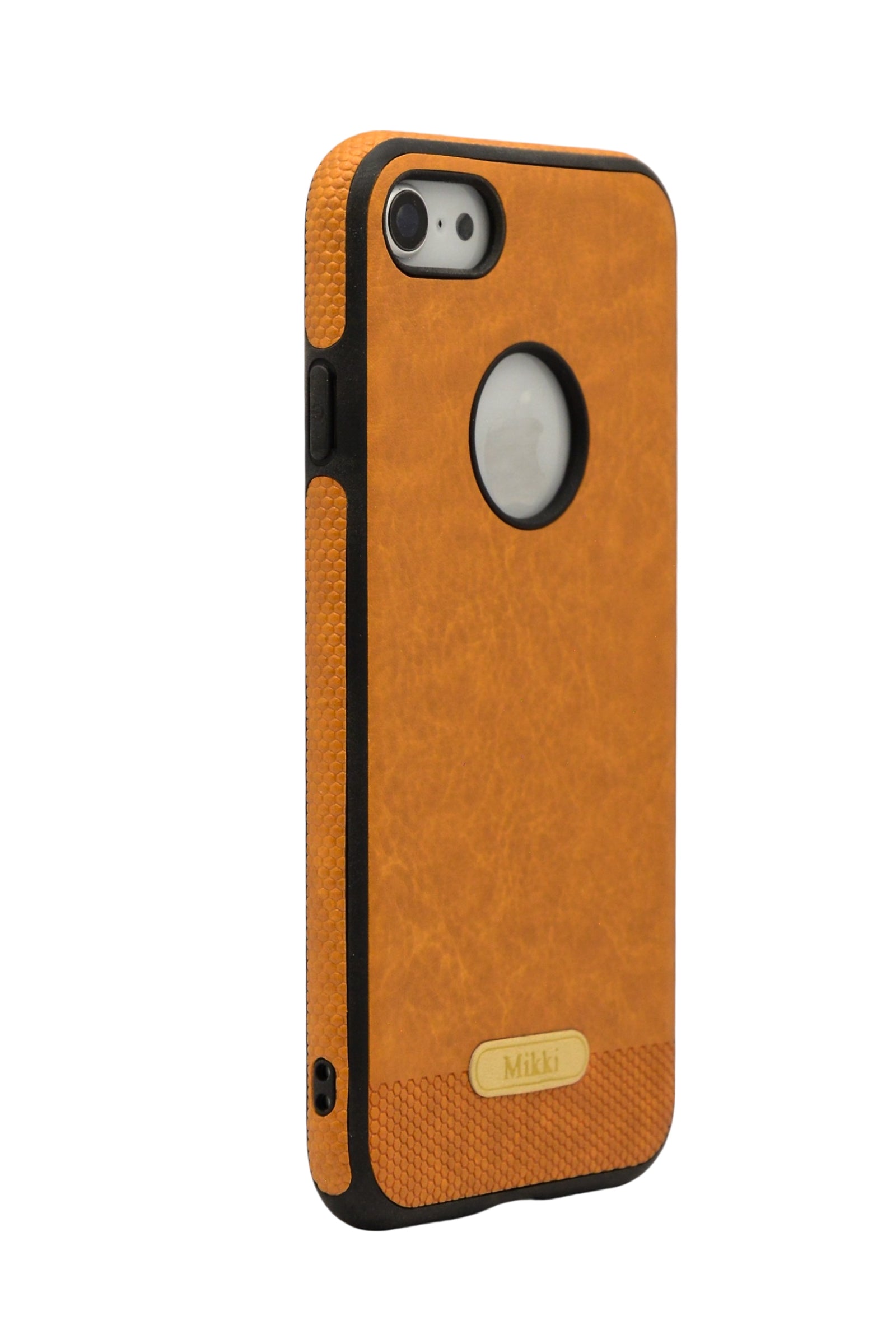 Funda estilo piel mikki para iPhone 8 / 7 / SE color Cafe