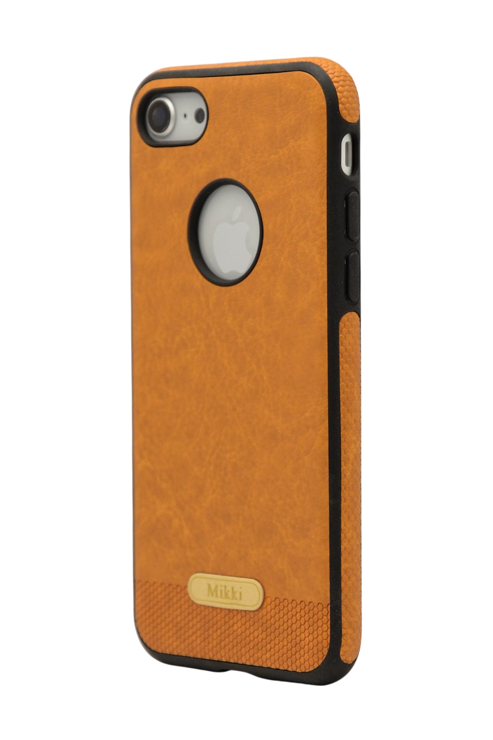 Funda estilo piel mikki para iPhone 8 / 7 / SE color Cafe