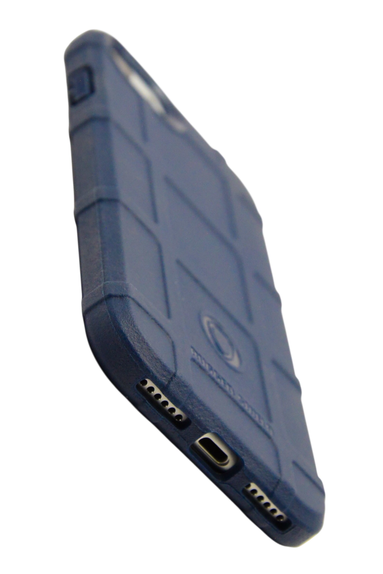 Funda uso rudo Rugged Shield Para iPhone 8 / 7 / SE color Azul Marino