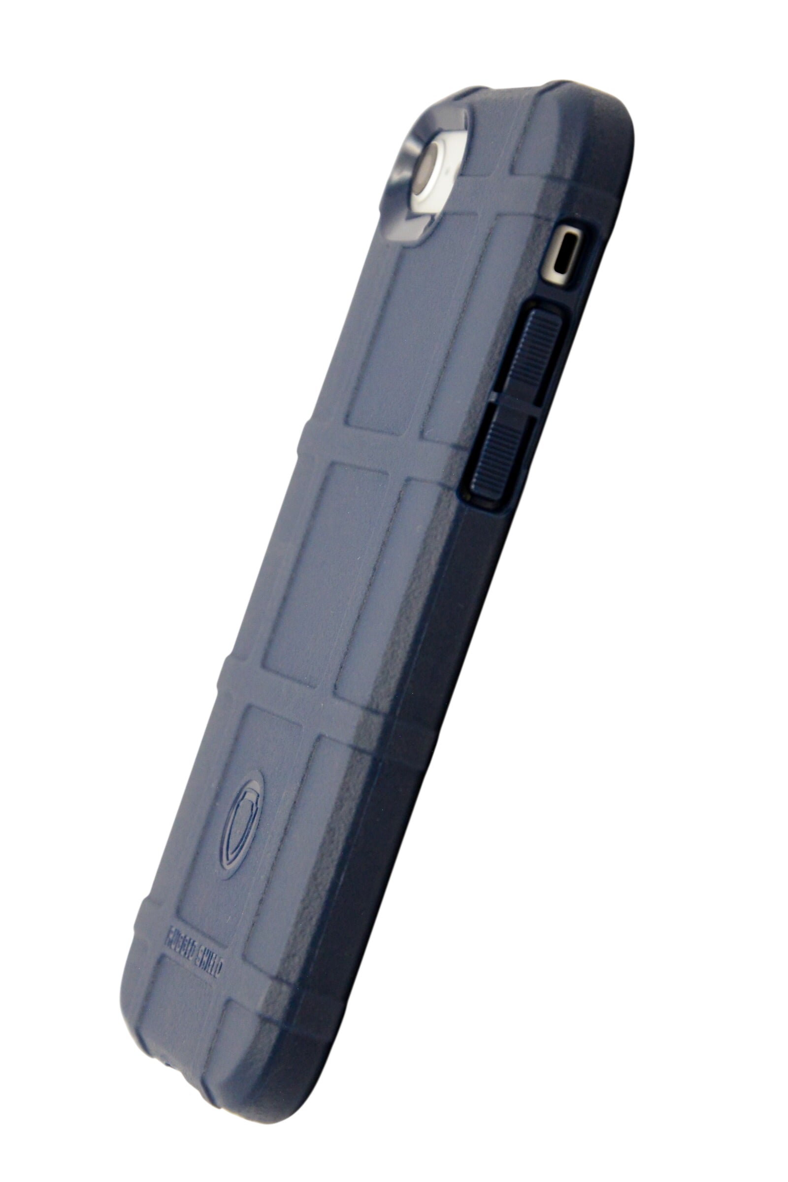 Funda uso rudo Rugged Shield Para iPhone 8 / 7 / SE color Azul Marino